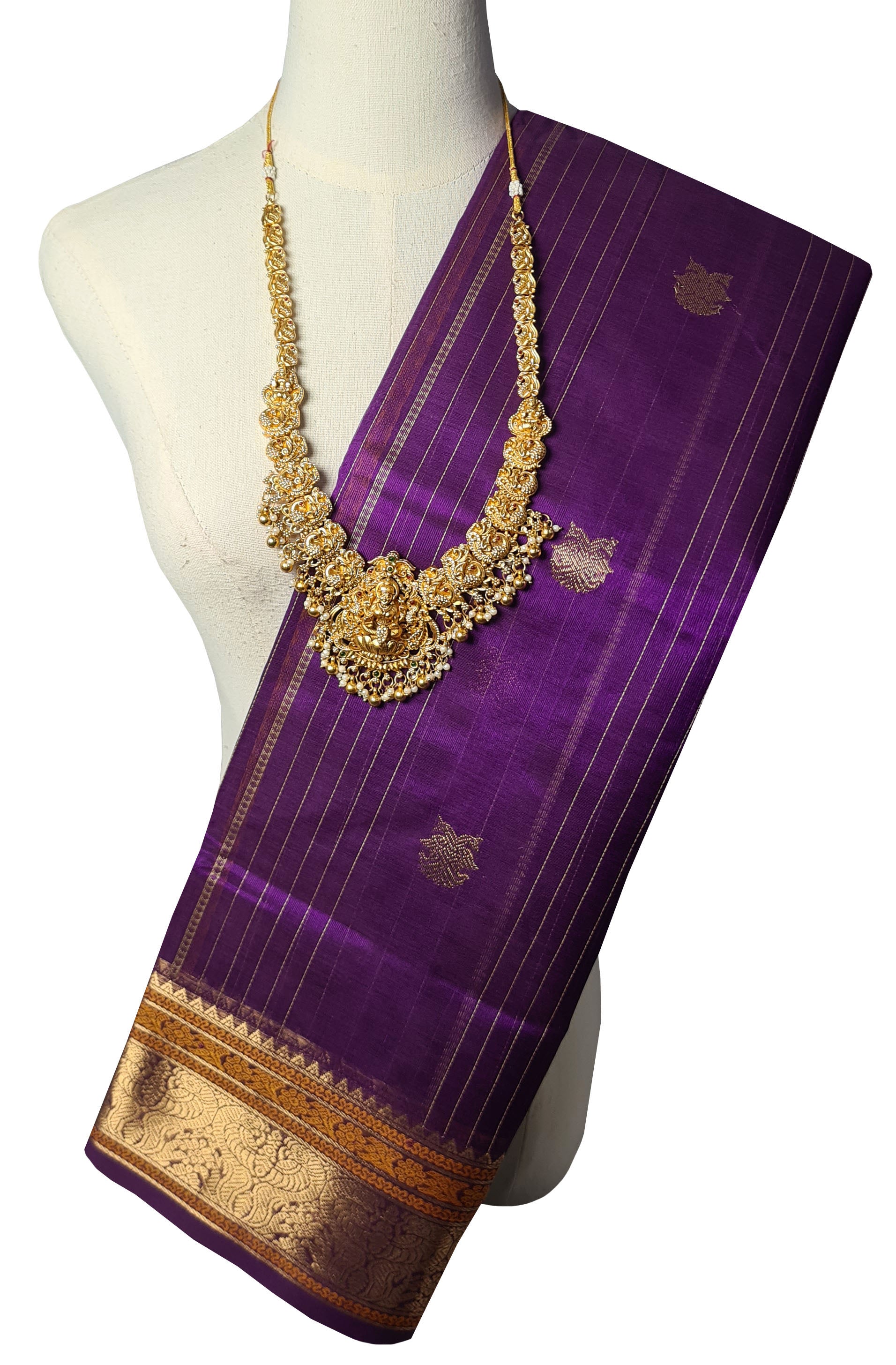 Kanchipuram Pure Silk Cotton Saree
