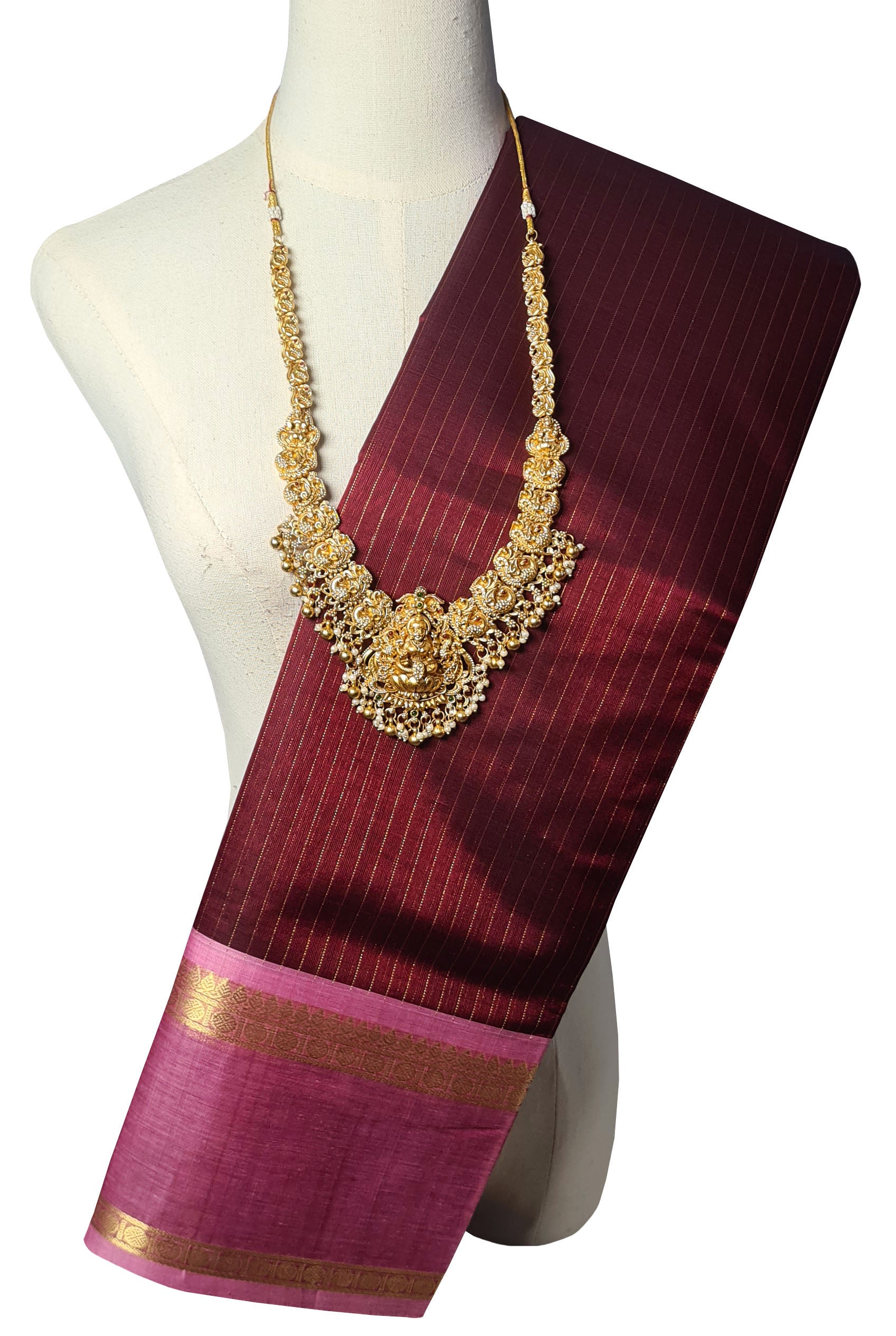 Kanchipuram Pure Silk Cotton Saree