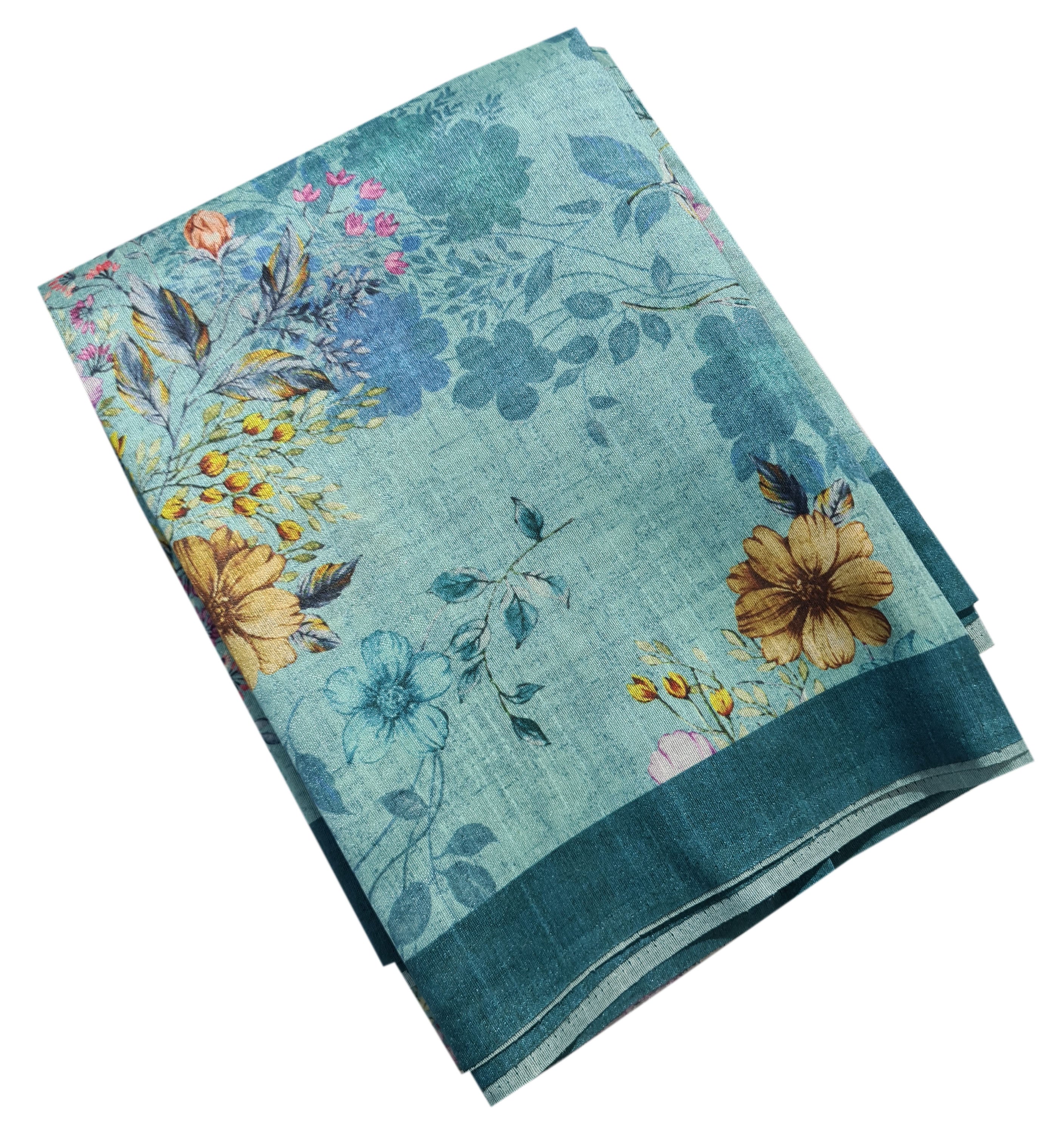 Semi Tussar  Antic Design Sarees