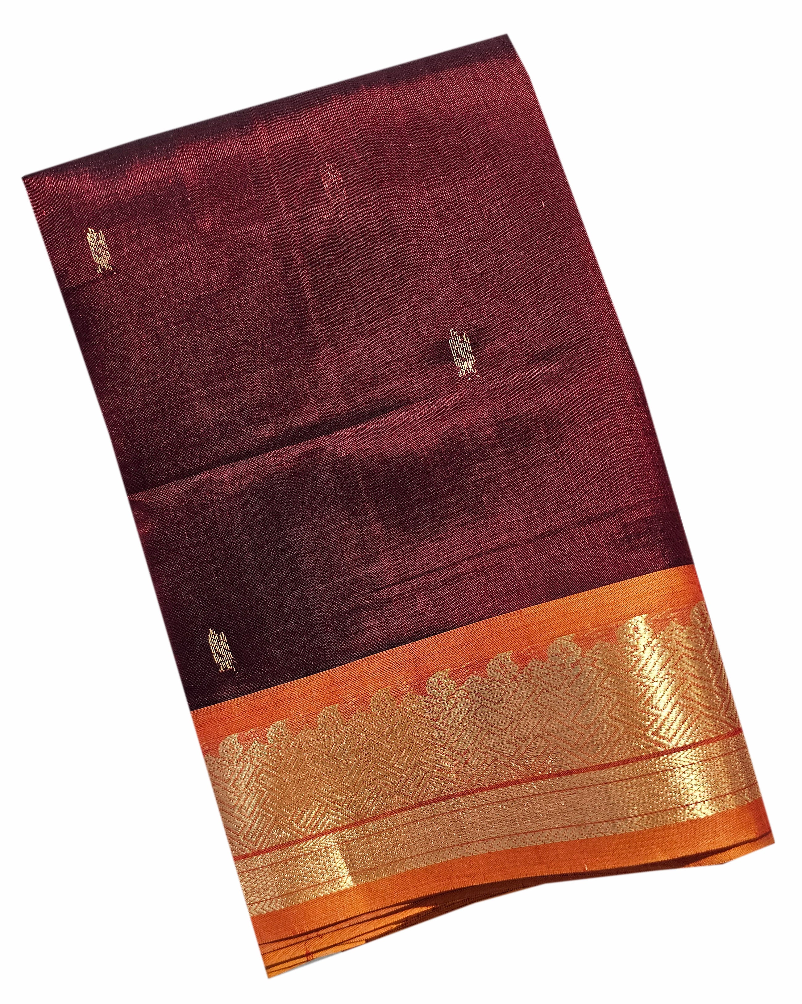 Kanchipuram Pure Silk Cotton Saree