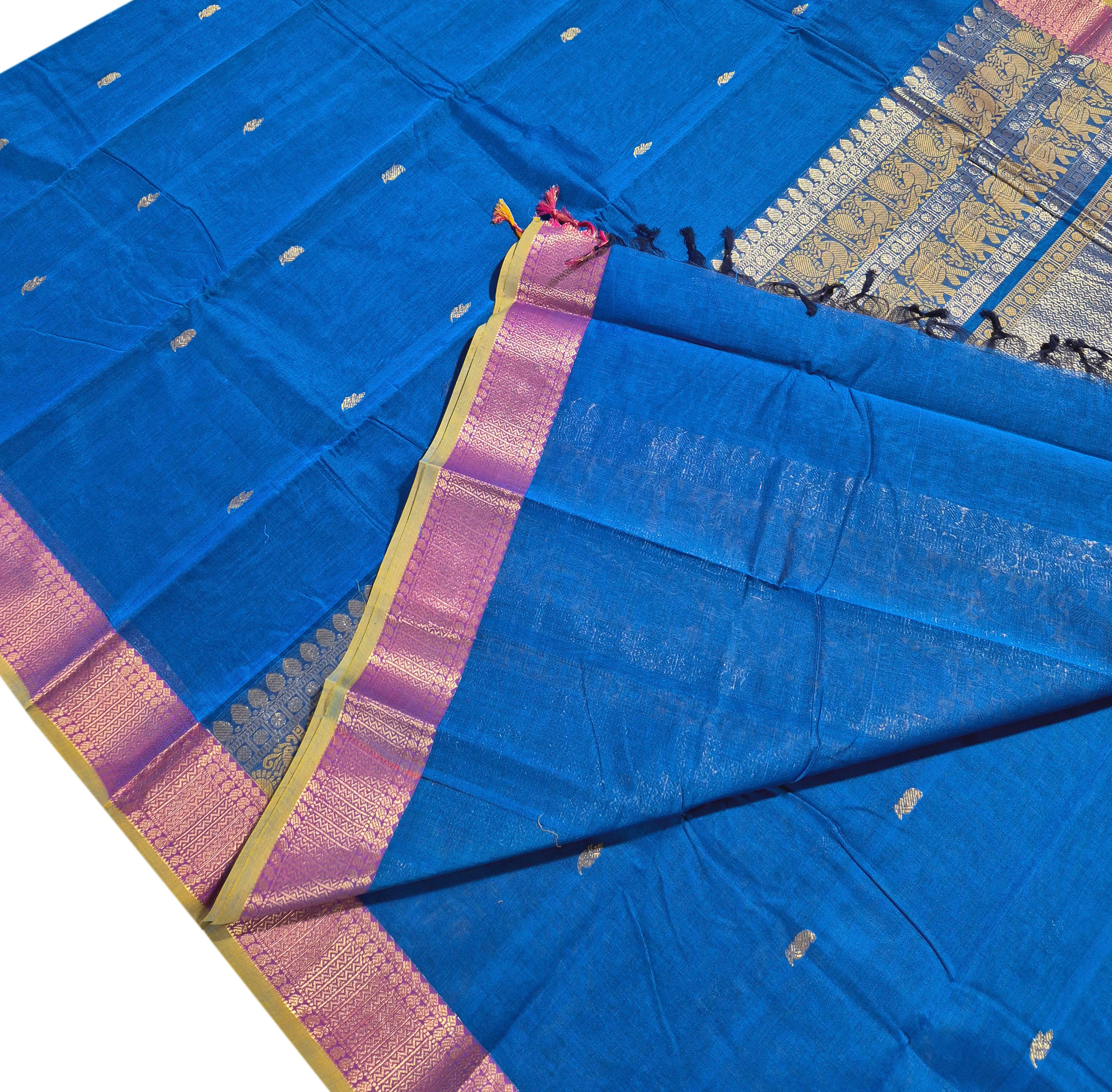 Kanchipuram Pure Rich Cotton Sarees