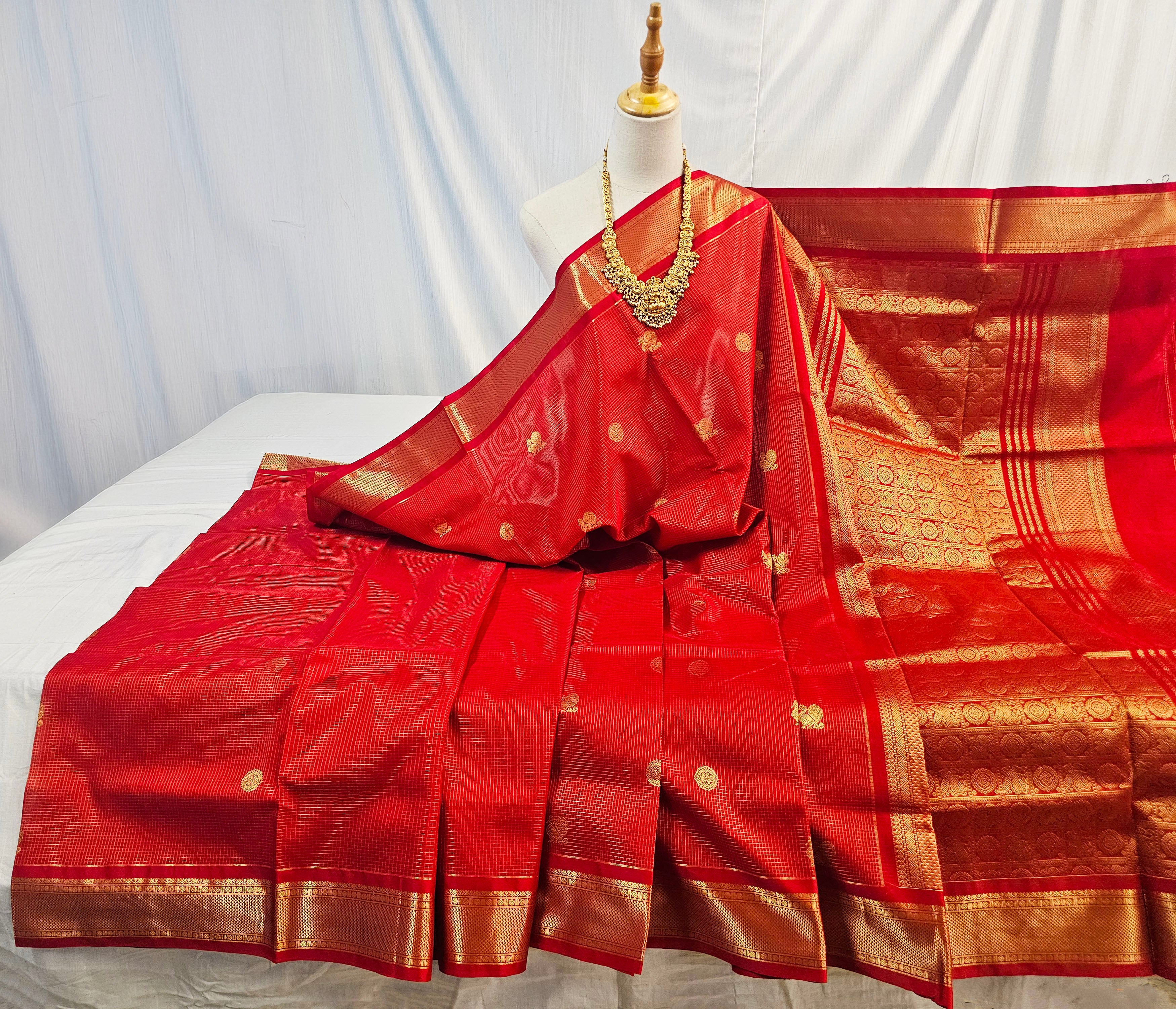 Kanchipuram Pure Silk Cotton Saree