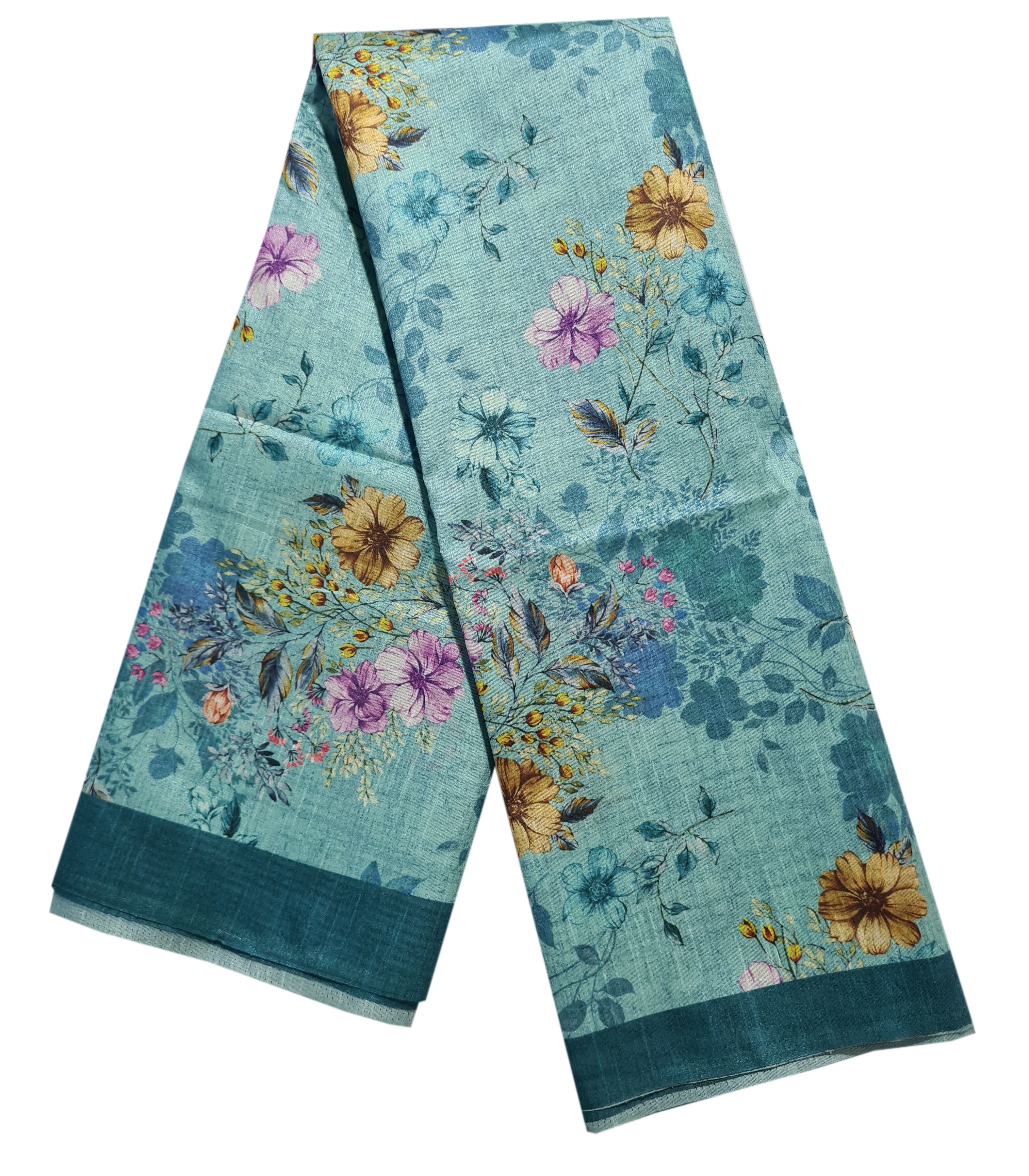 Semi Tussar  Antic Design Sarees