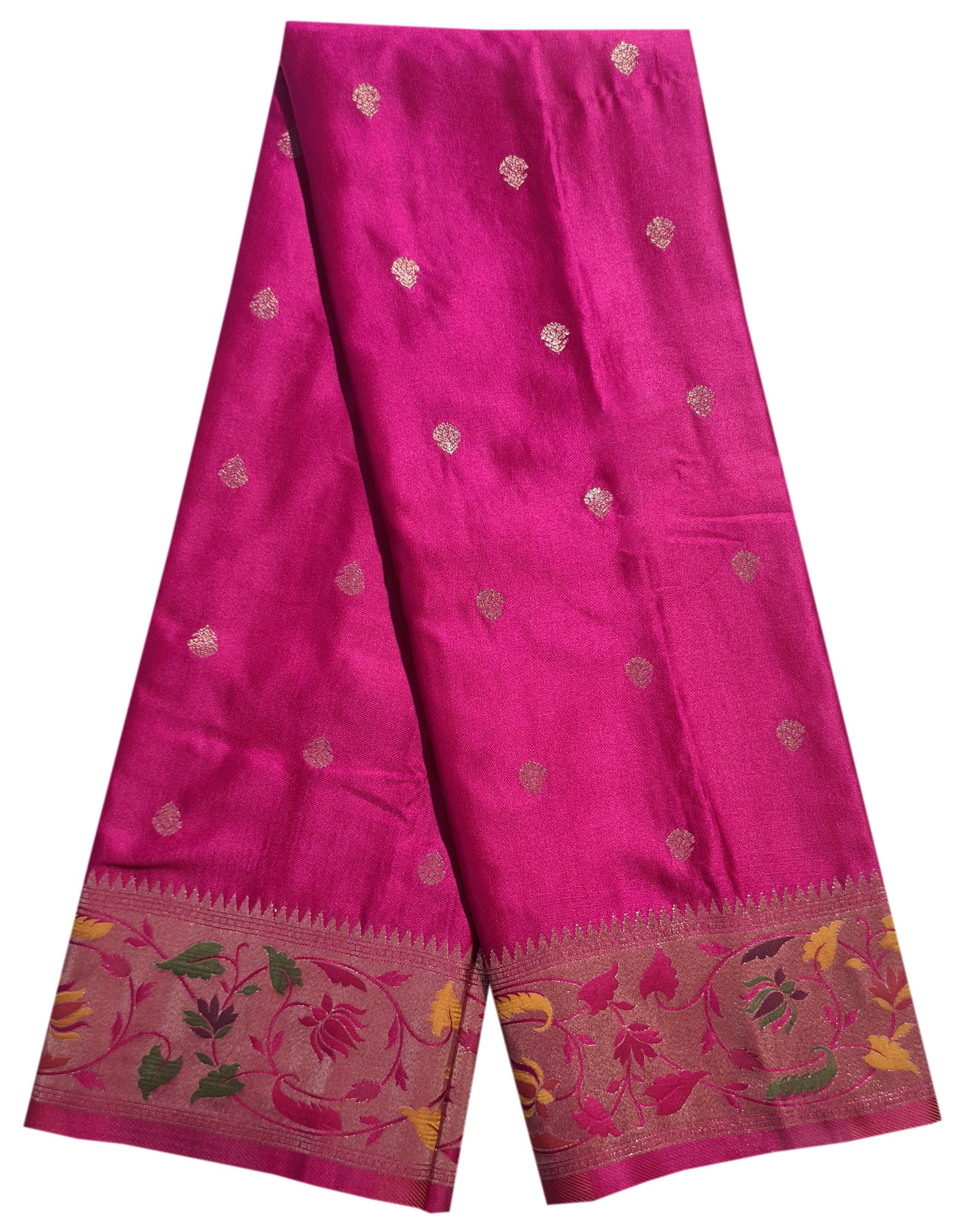 Bengaluru Crape Antic Silk Meena Sarees