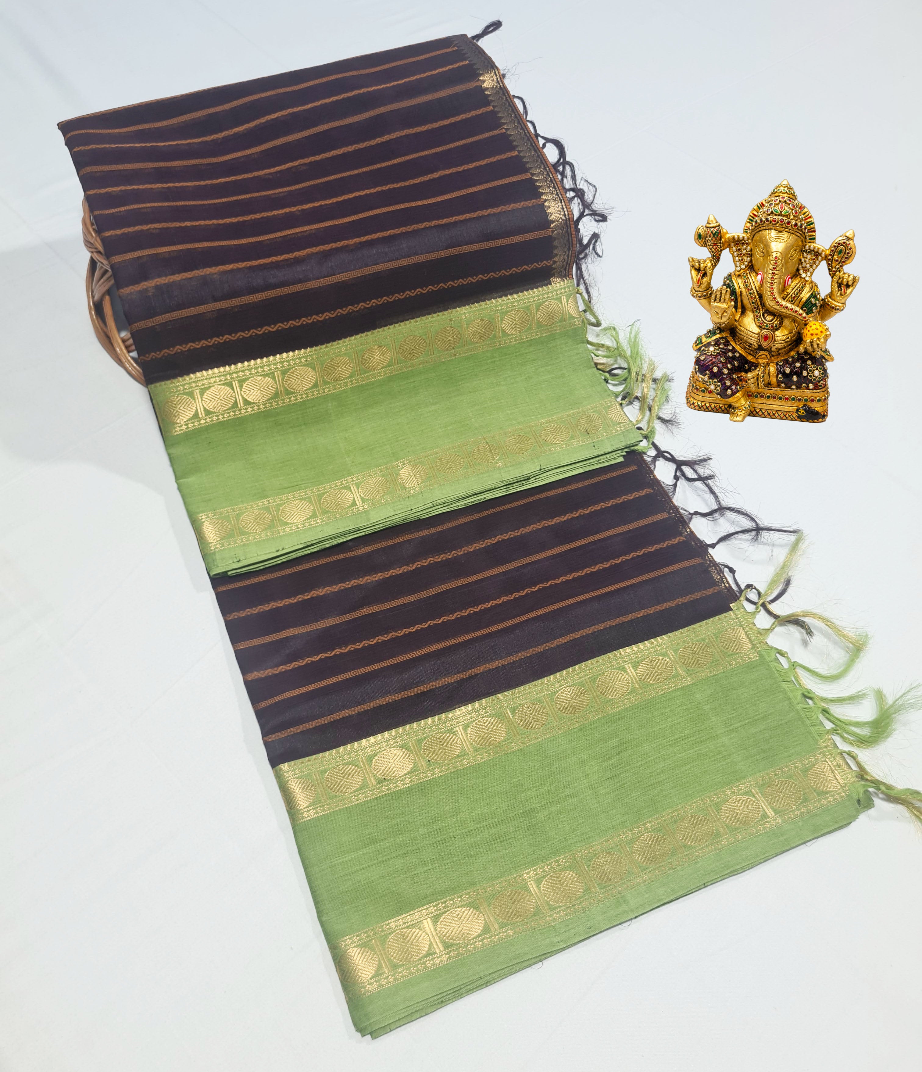 Kanchipuram Pure Silk Cotton Saree