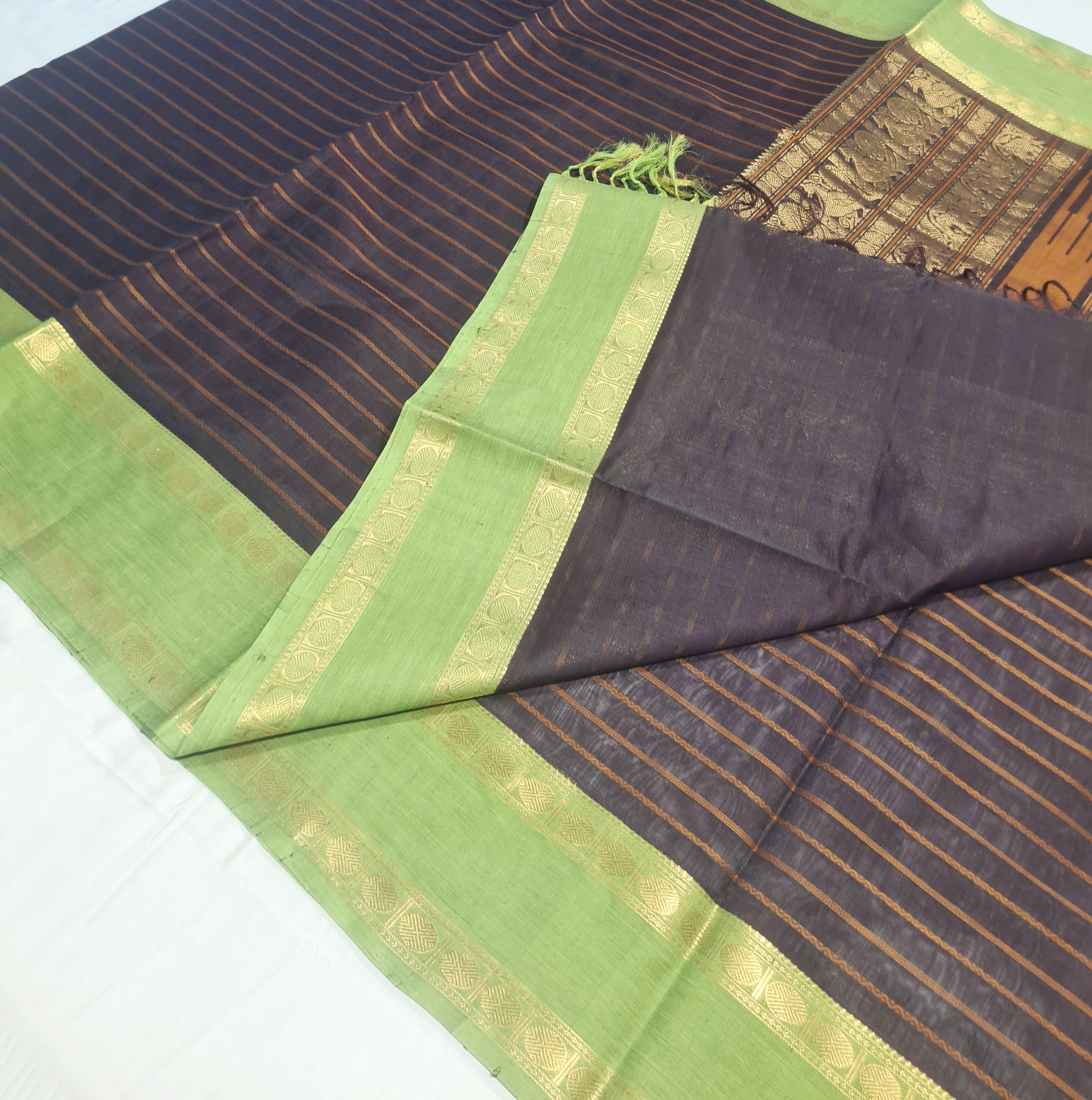 Kanchipuram Pure Silk Cotton Saree