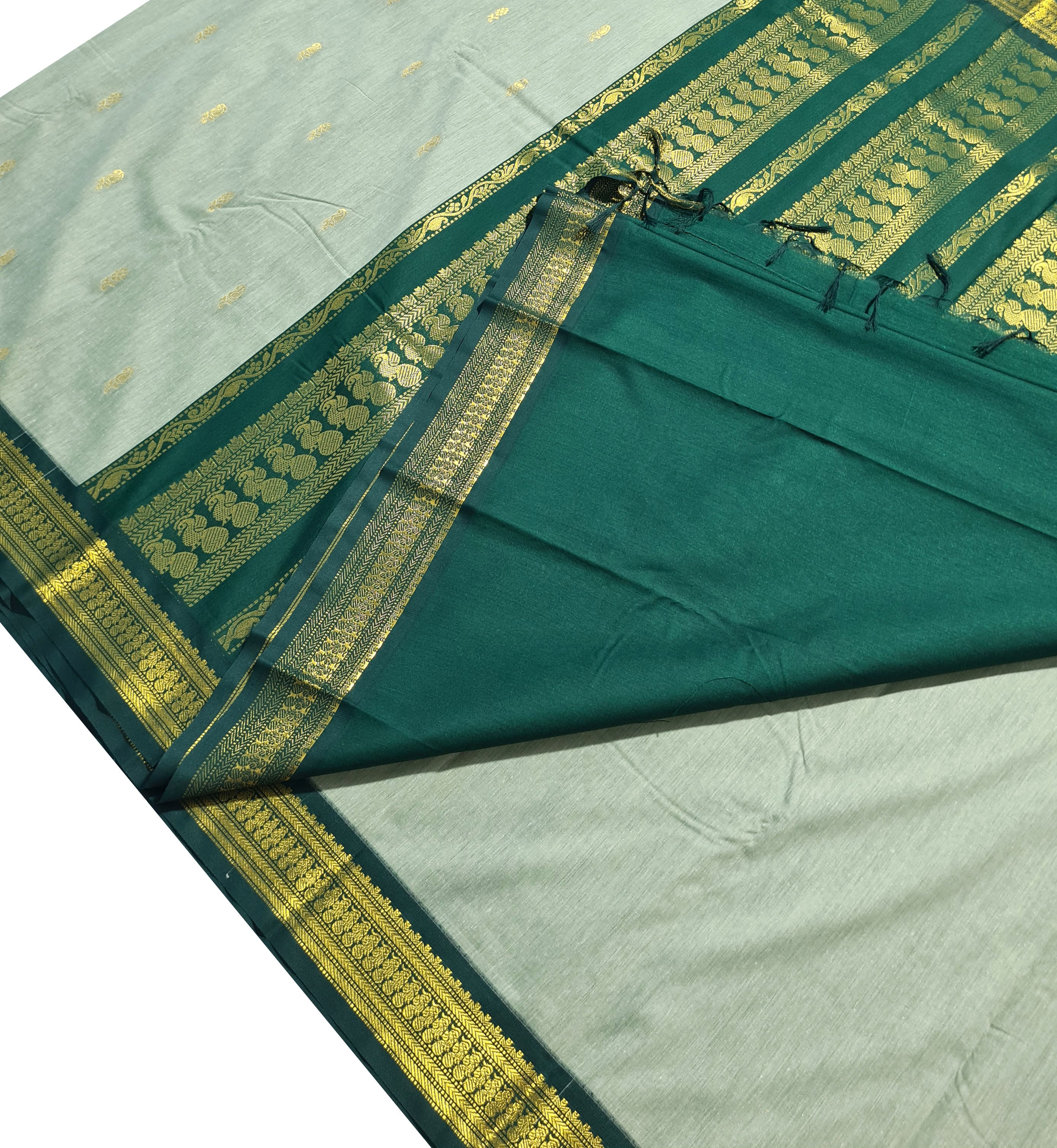 Vairaoosi Agarlic Cotton Silk Sarees