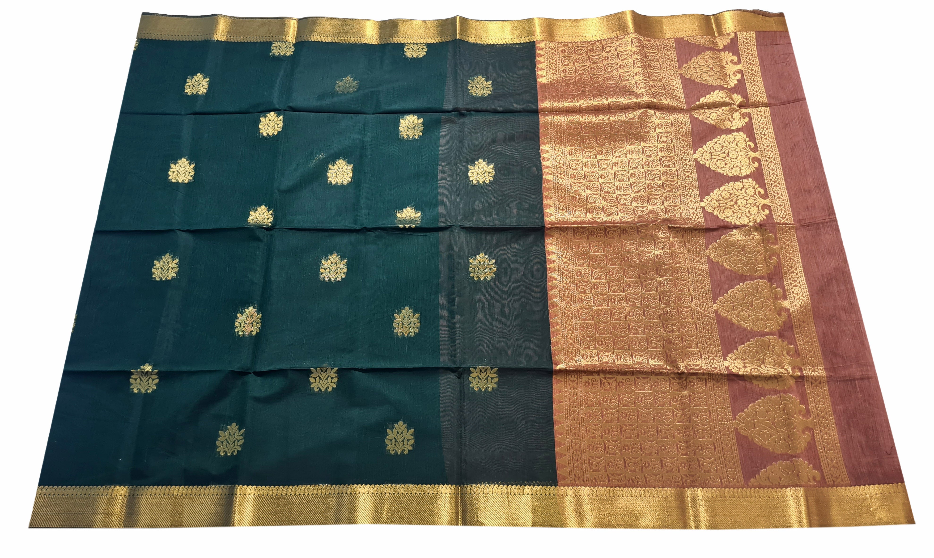 Contrast Cotton sarees