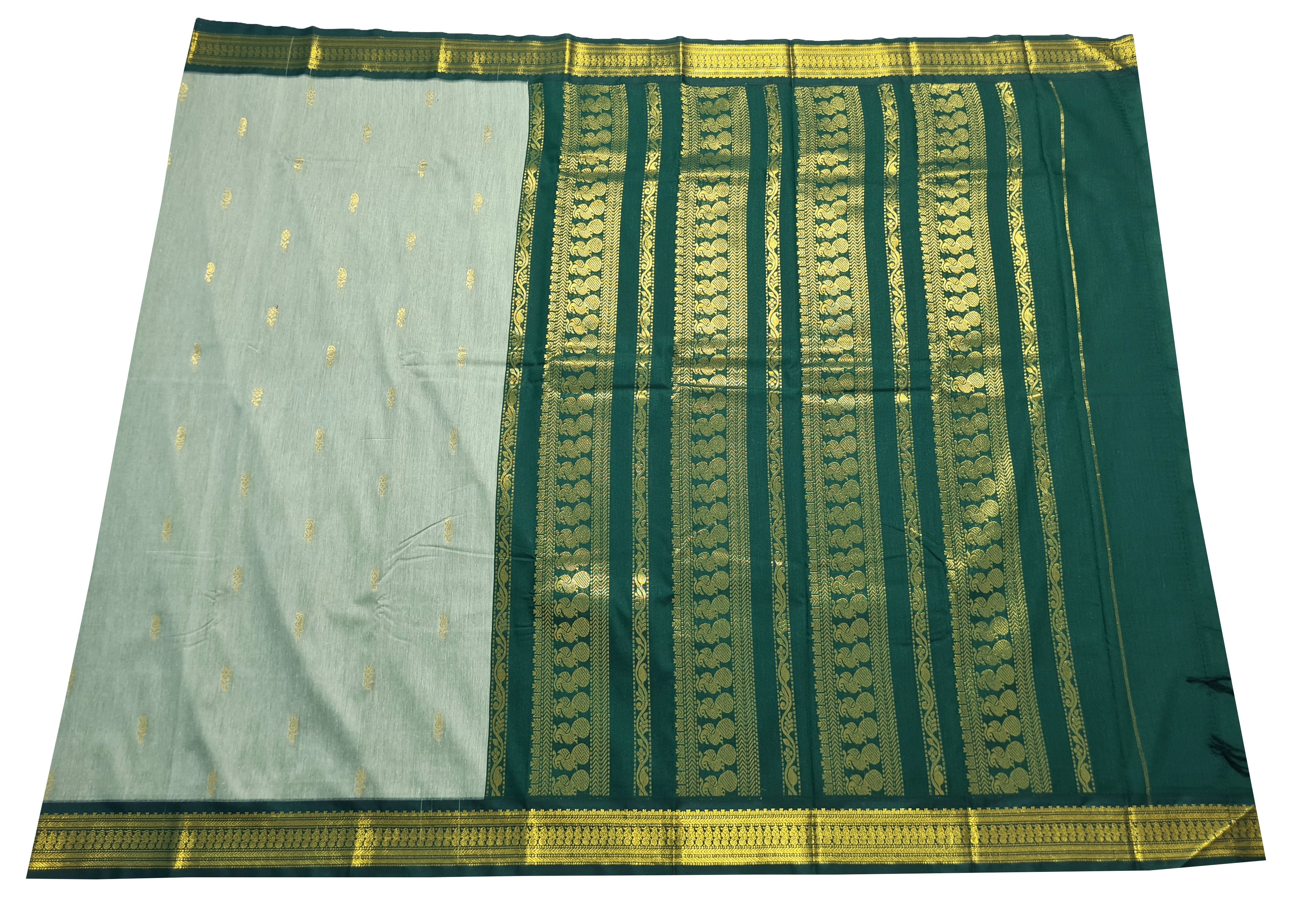 Vairaoosi Agarlic Cotton Silk Sarees