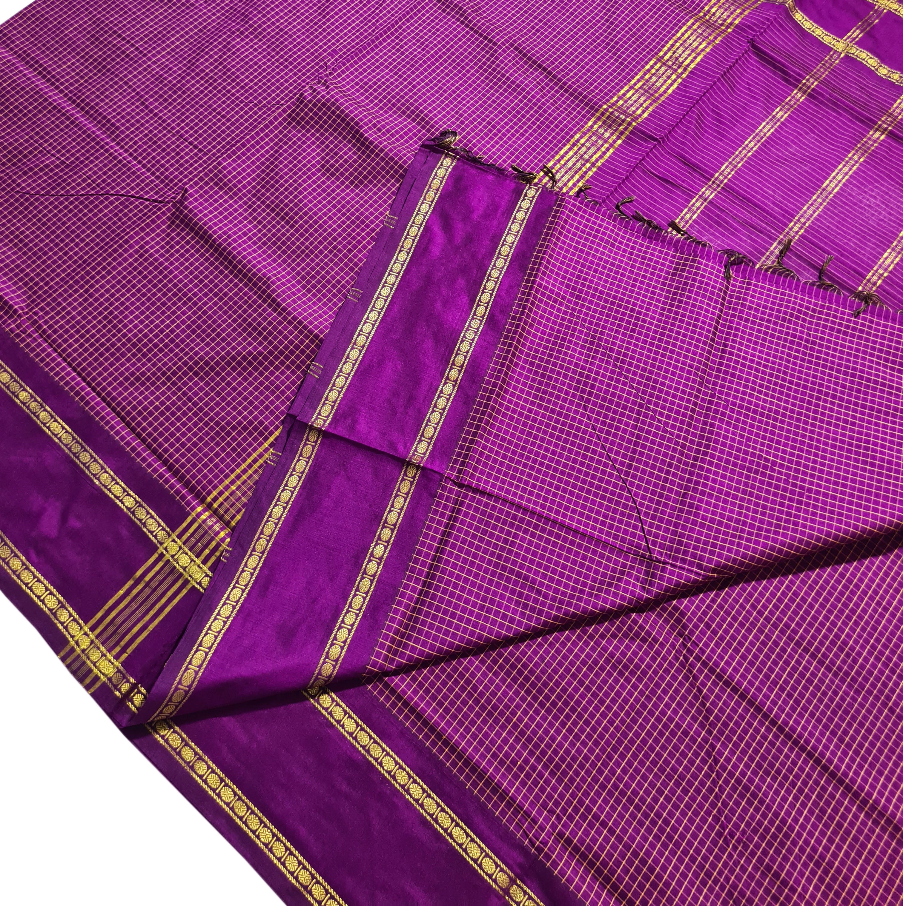 Vairaoosi Agarlic Cotton Silk Sarees