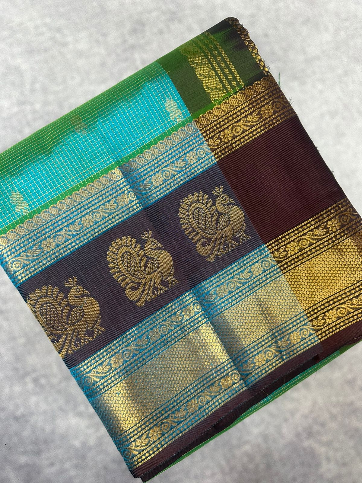 Kanchipuram Pure Silk Cotton Saree