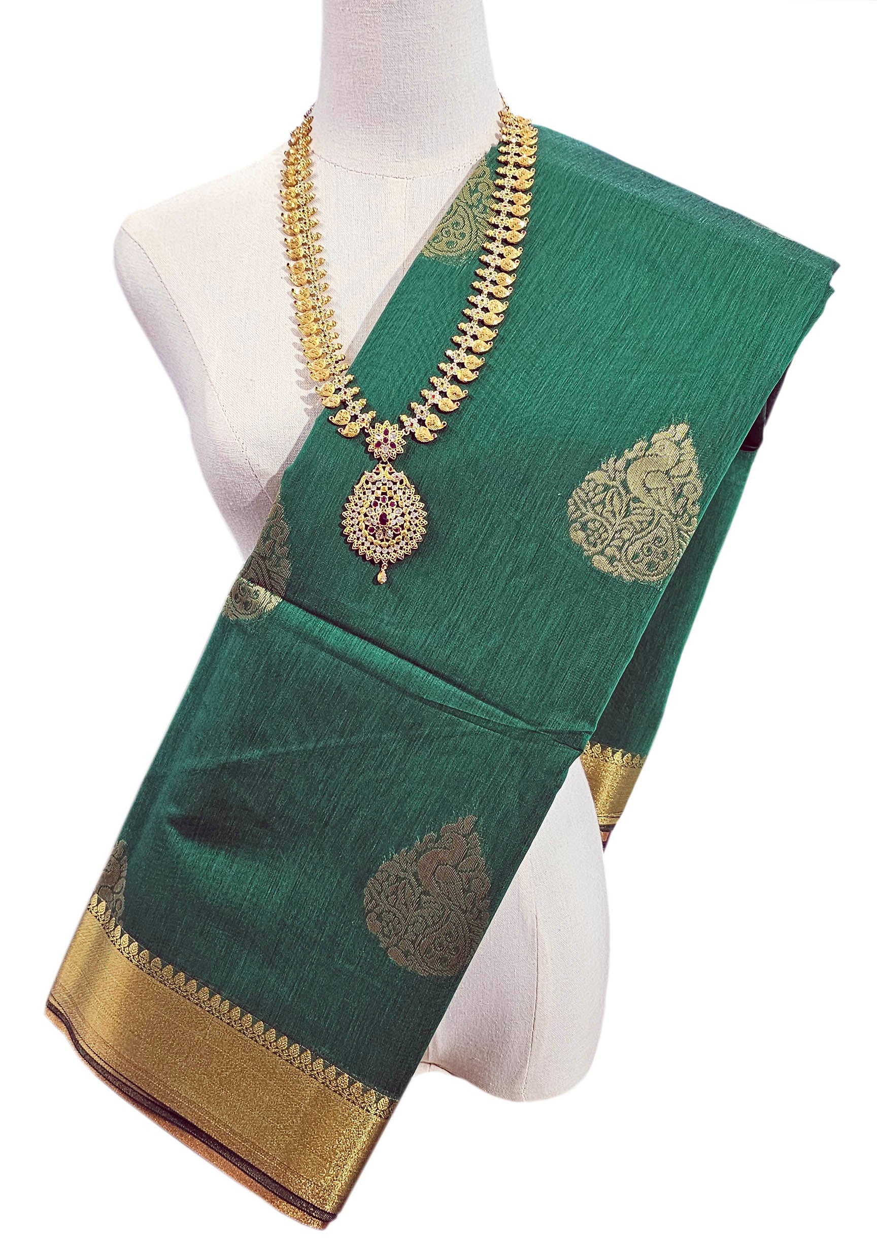 Contrast Cotton sarees