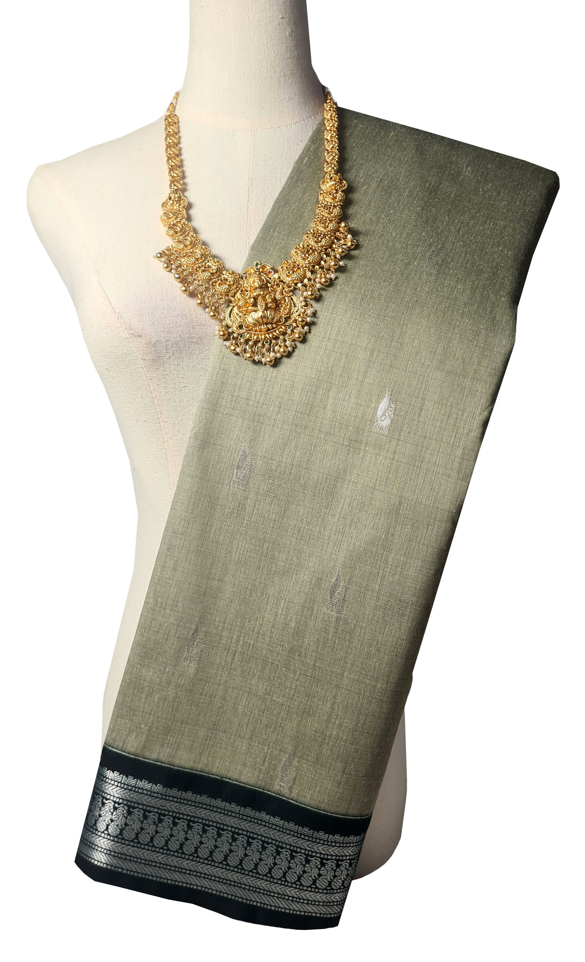 Vairaoosi Agarlic Cotton Silk Sarees