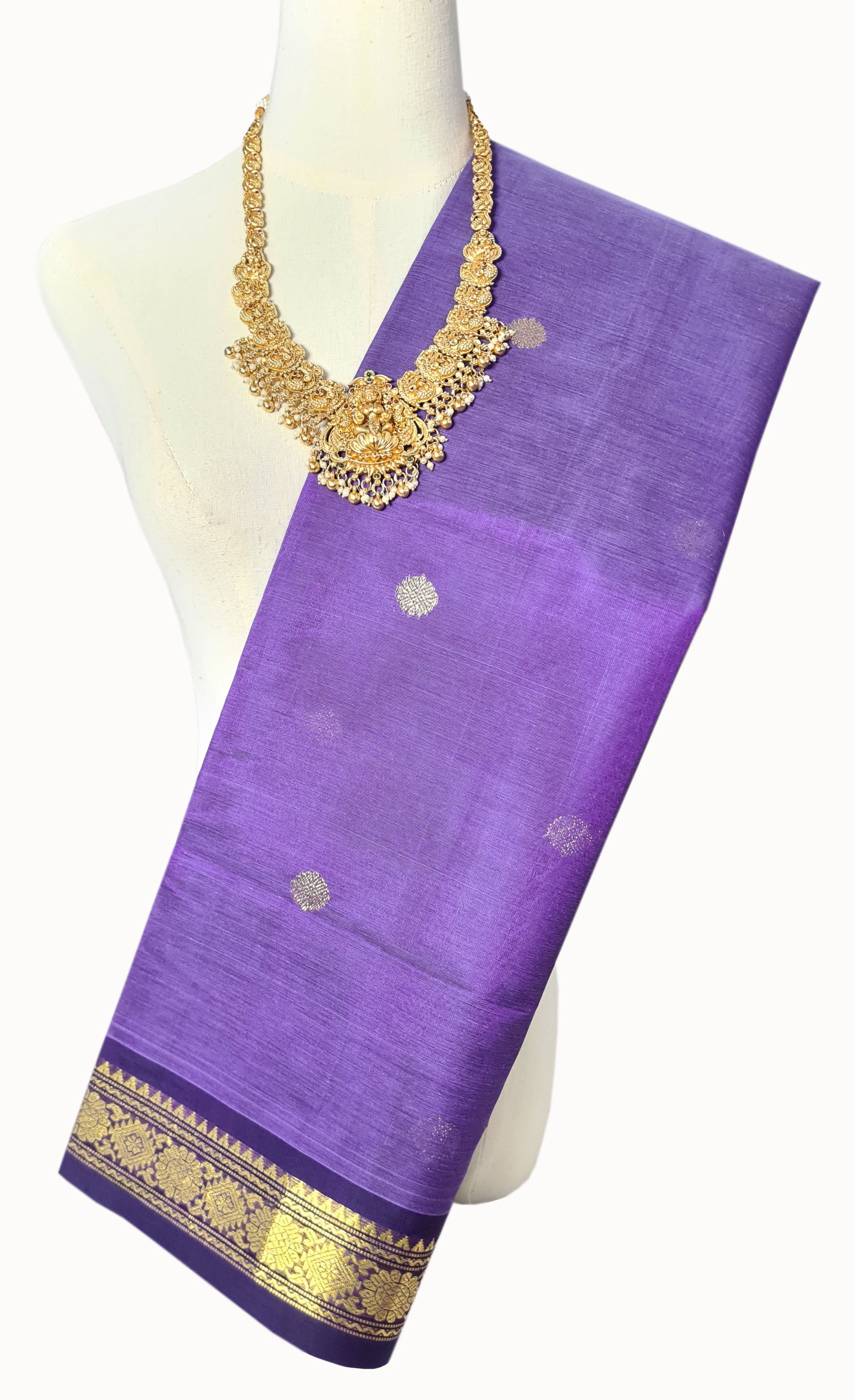 Kanchipuram Pure Silk Cotton Saree