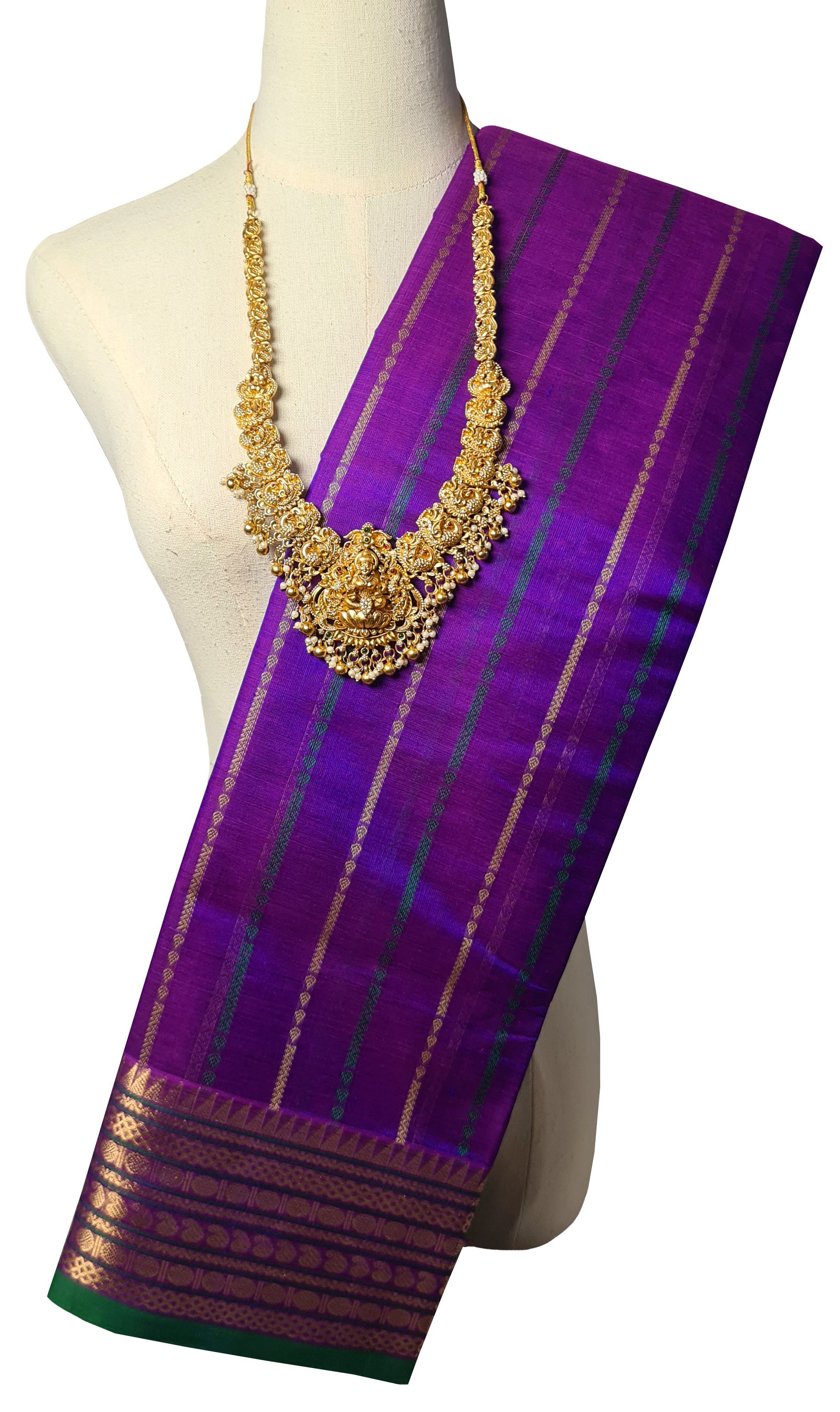 Kanchipuram Pure Silk Cotton Saree