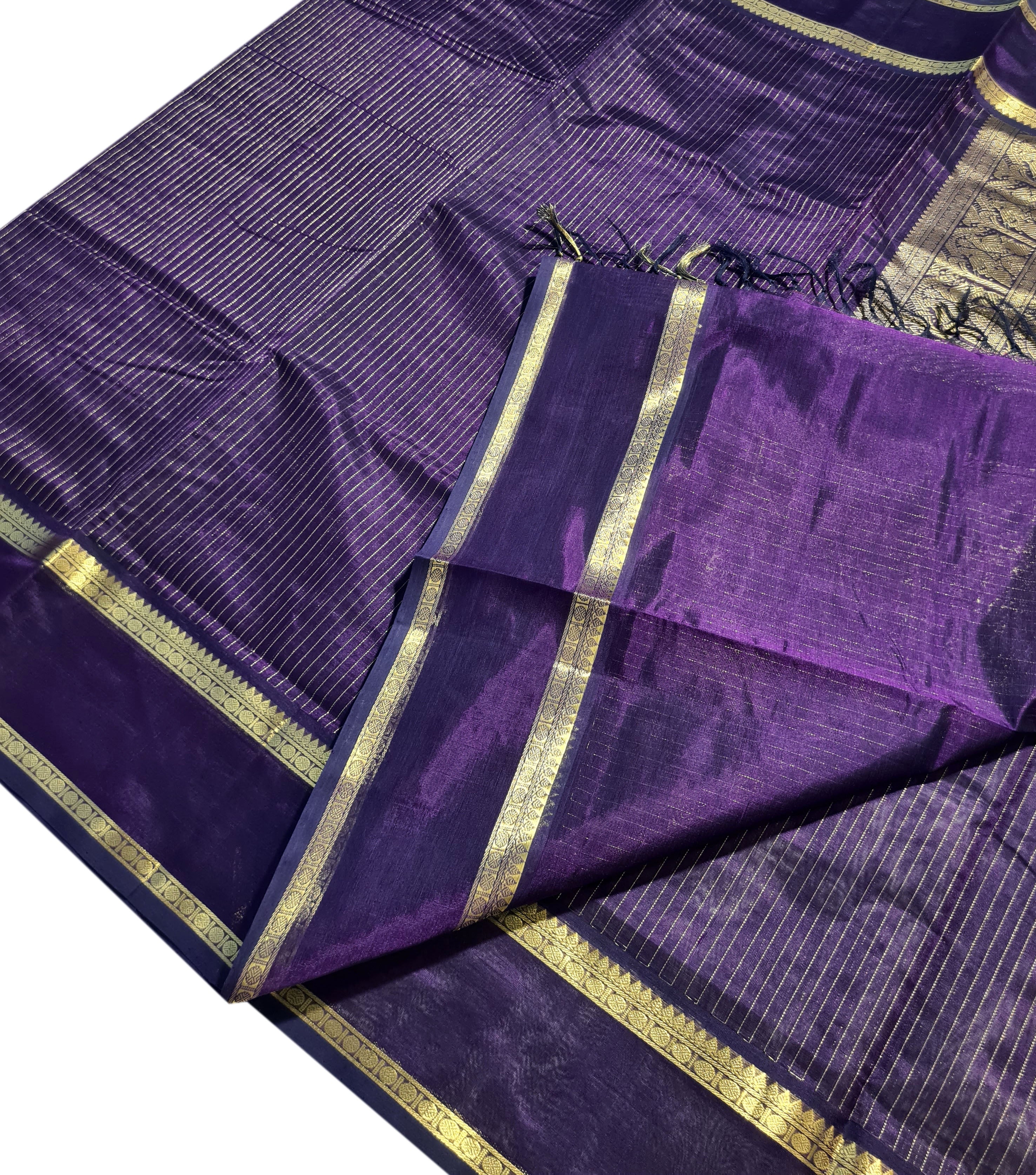 Kanchipuram Pure Silk Cotton Saree