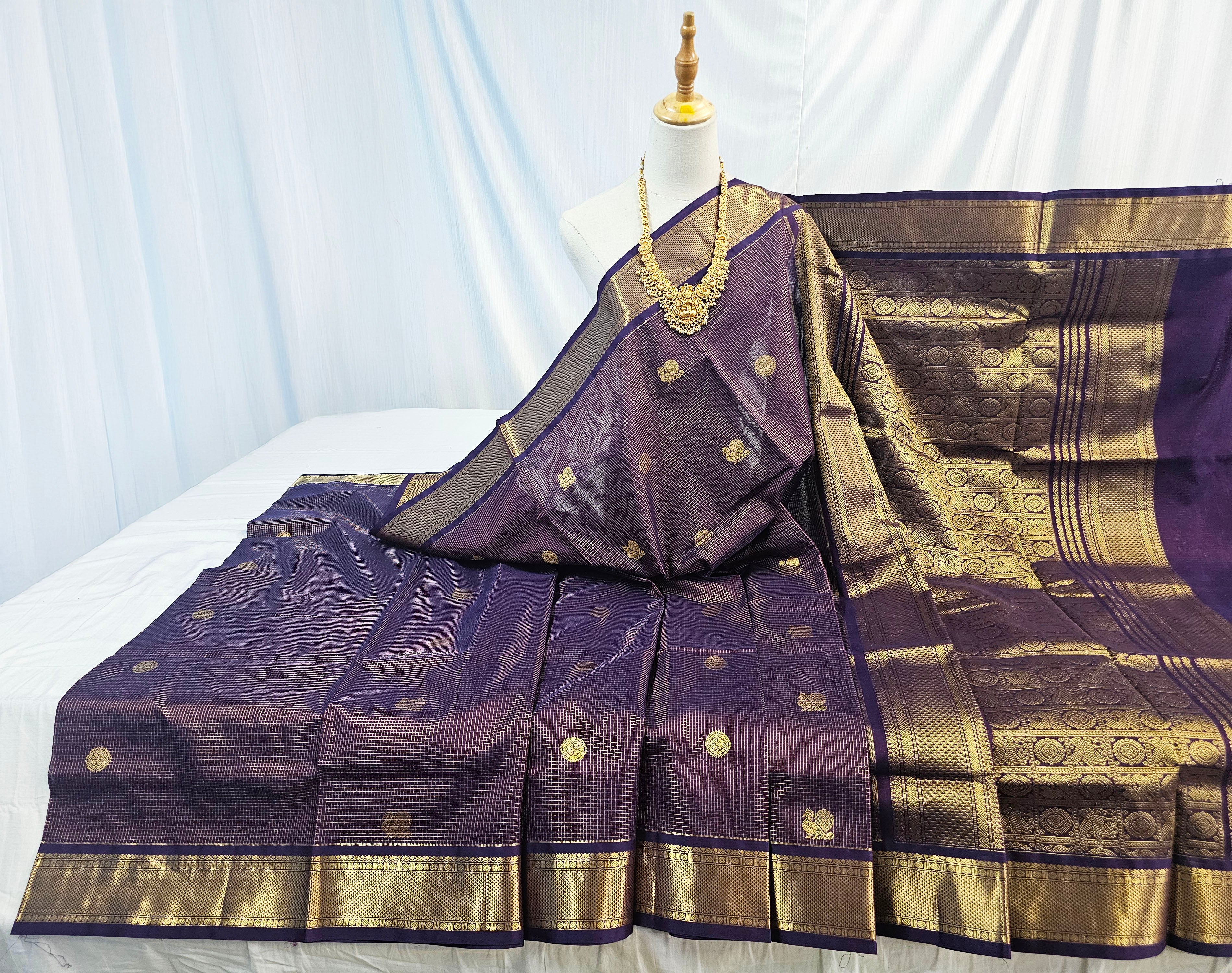 Kanchipuram Pure Silk Cotton Saree