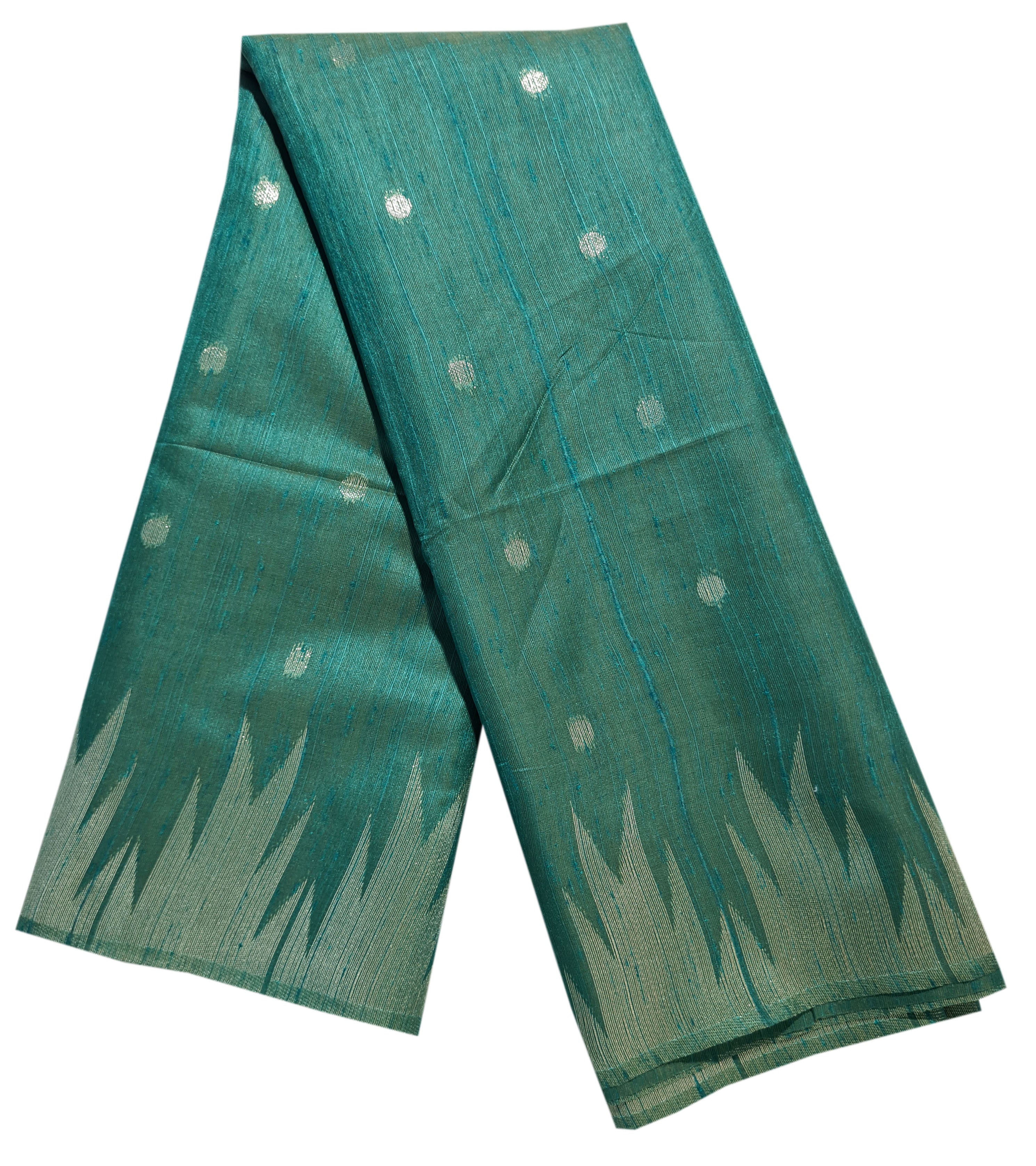 Semi Tussar Antic Design Sarees
