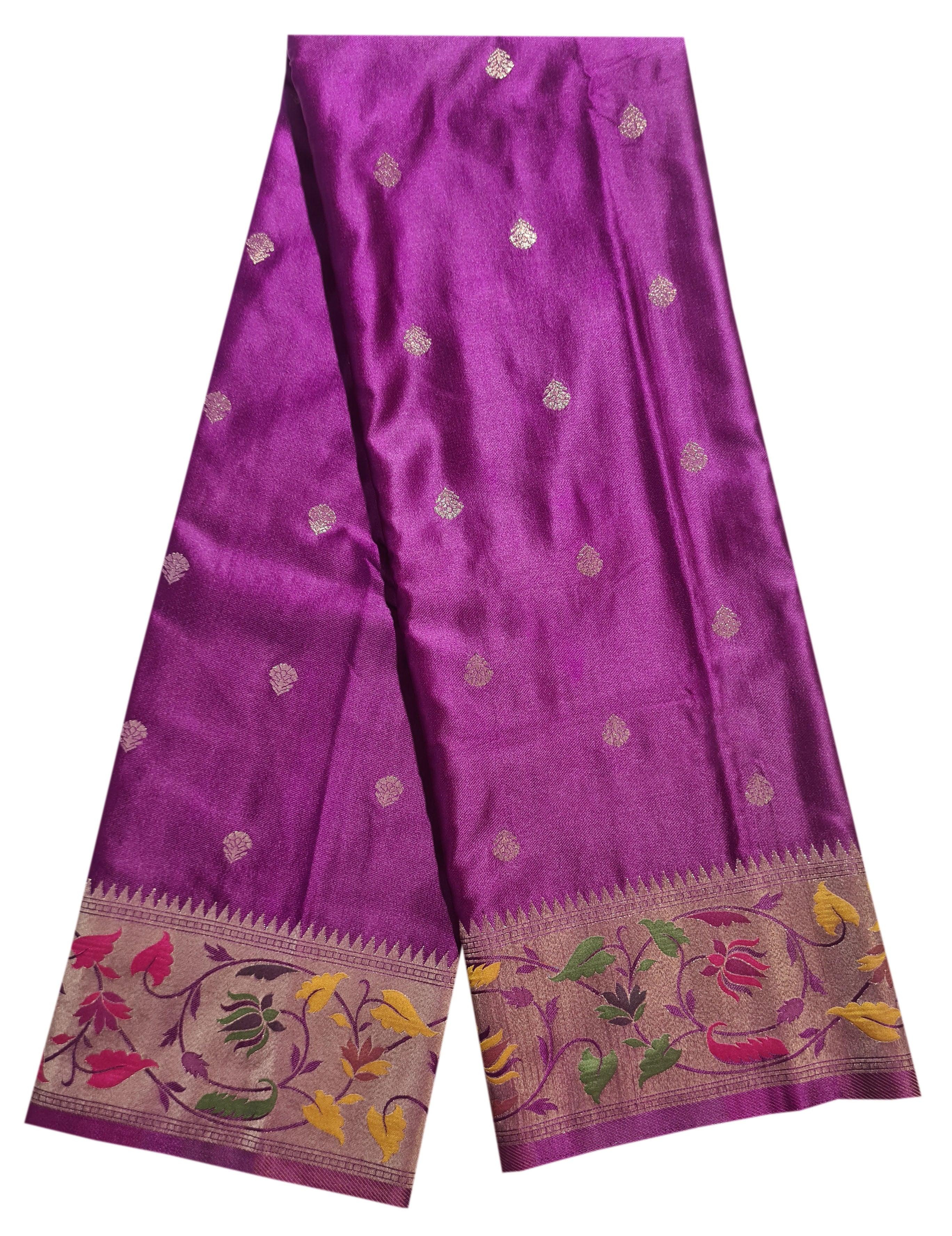 Bengaluru Crape Antic Silk Meena Sarees