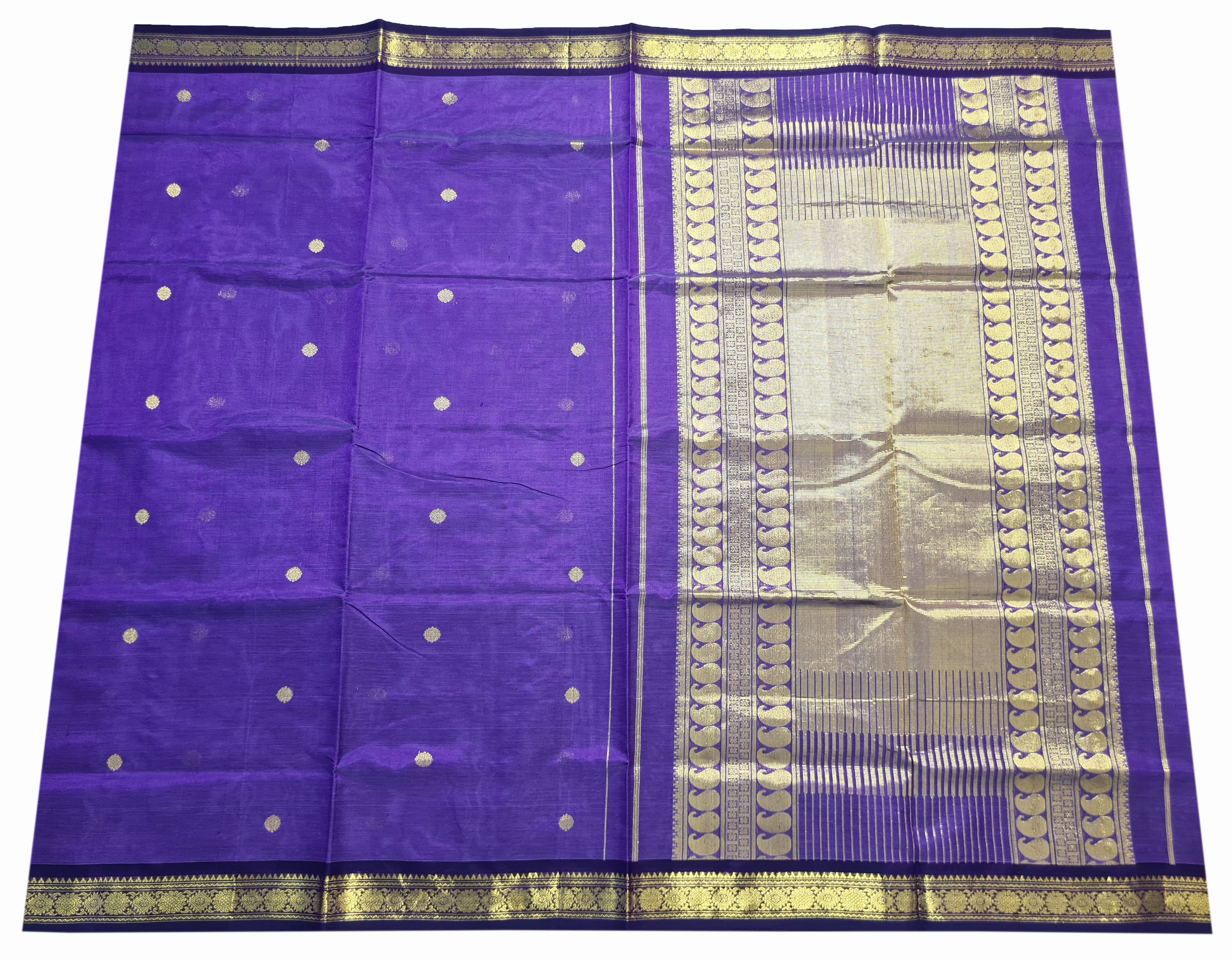 Kanchipuram Pure Silk Cotton Saree