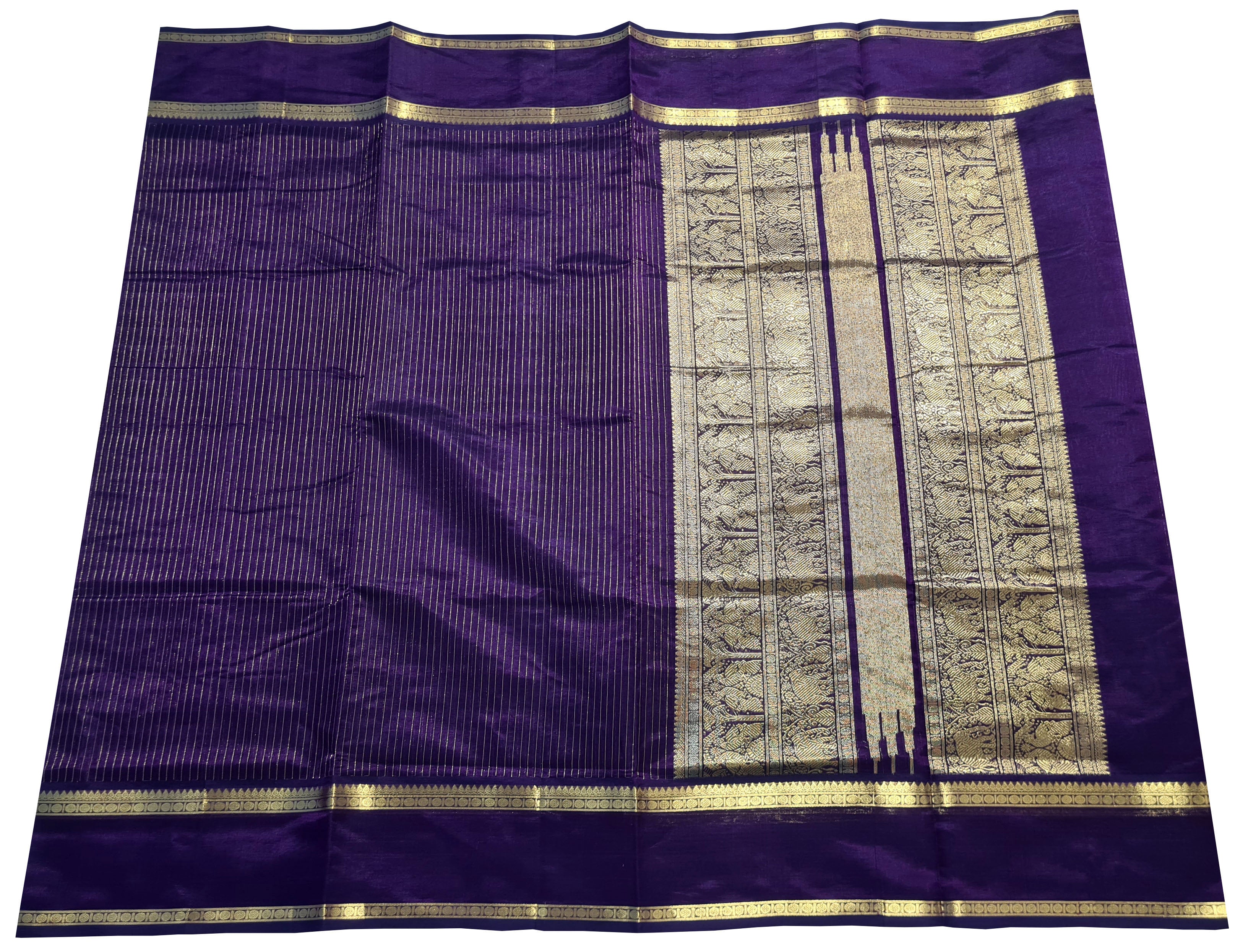 Kanchipuram Pure Silk Cotton Saree