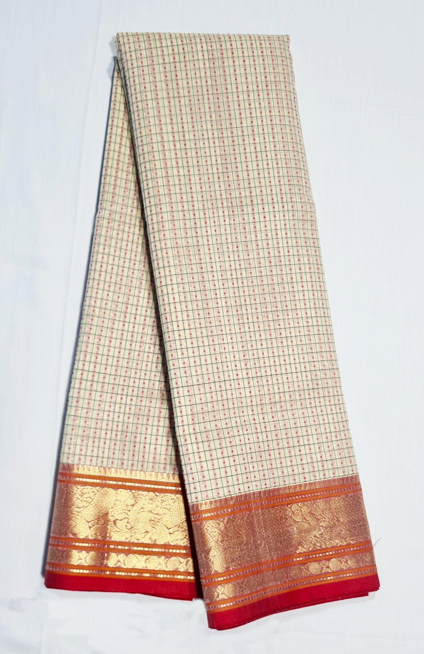 Kanchipuram Pure Silk Cotton Saree