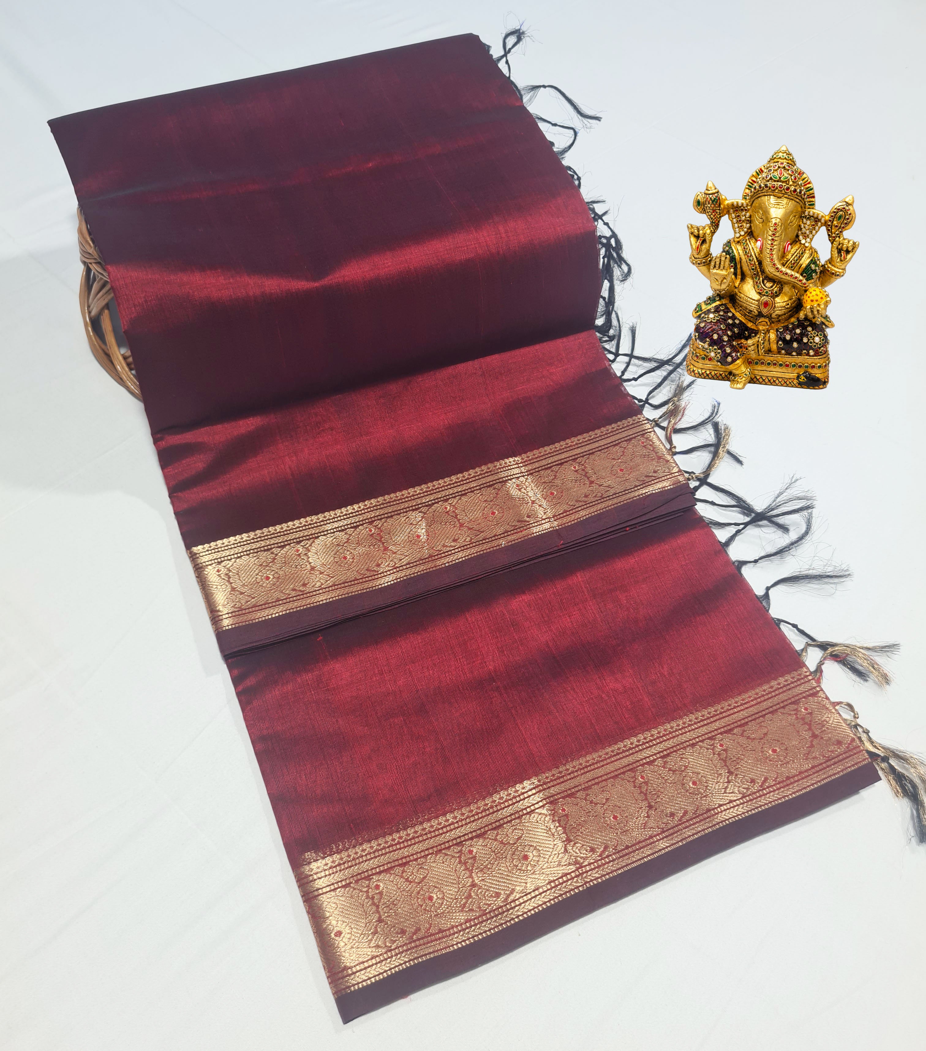 Kanchipuram Pure Silk Cotton Saree