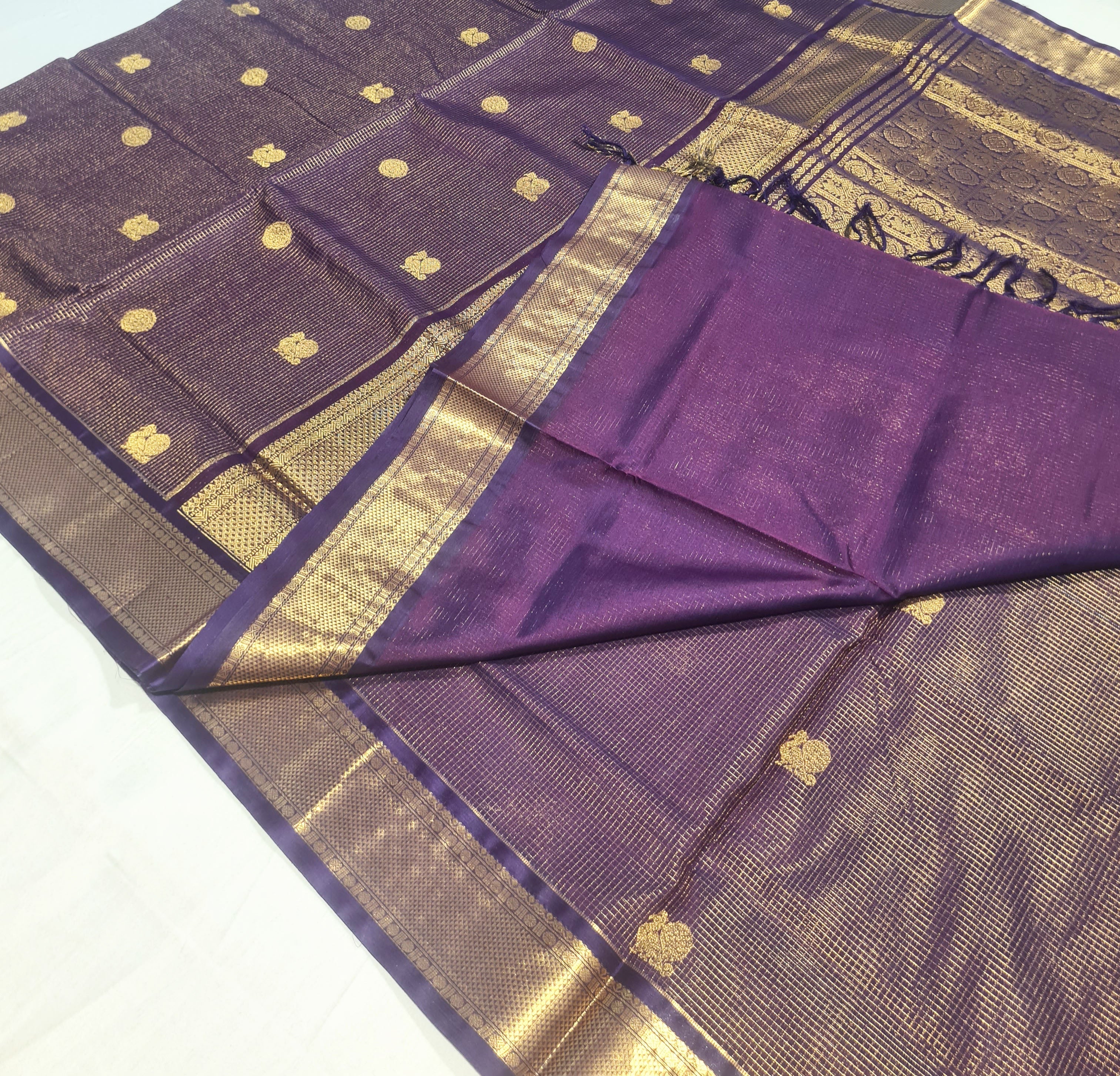 Kanchipuram Pure Silk Cotton Saree