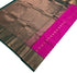 Kanchi Vegan Silk Saree With Contrast Blouse and Rich Jari Pallu