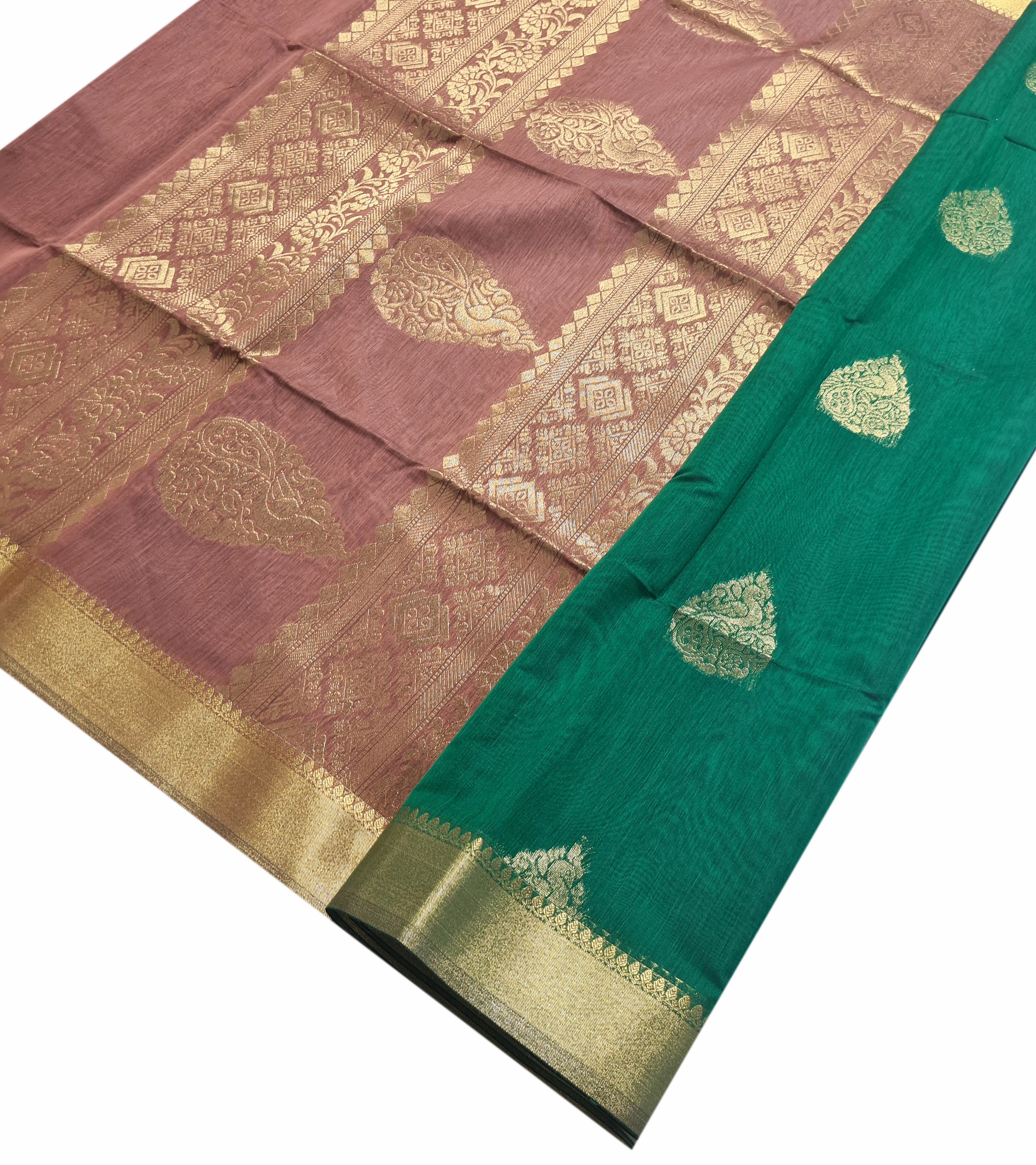 Contrast Cotton sarees