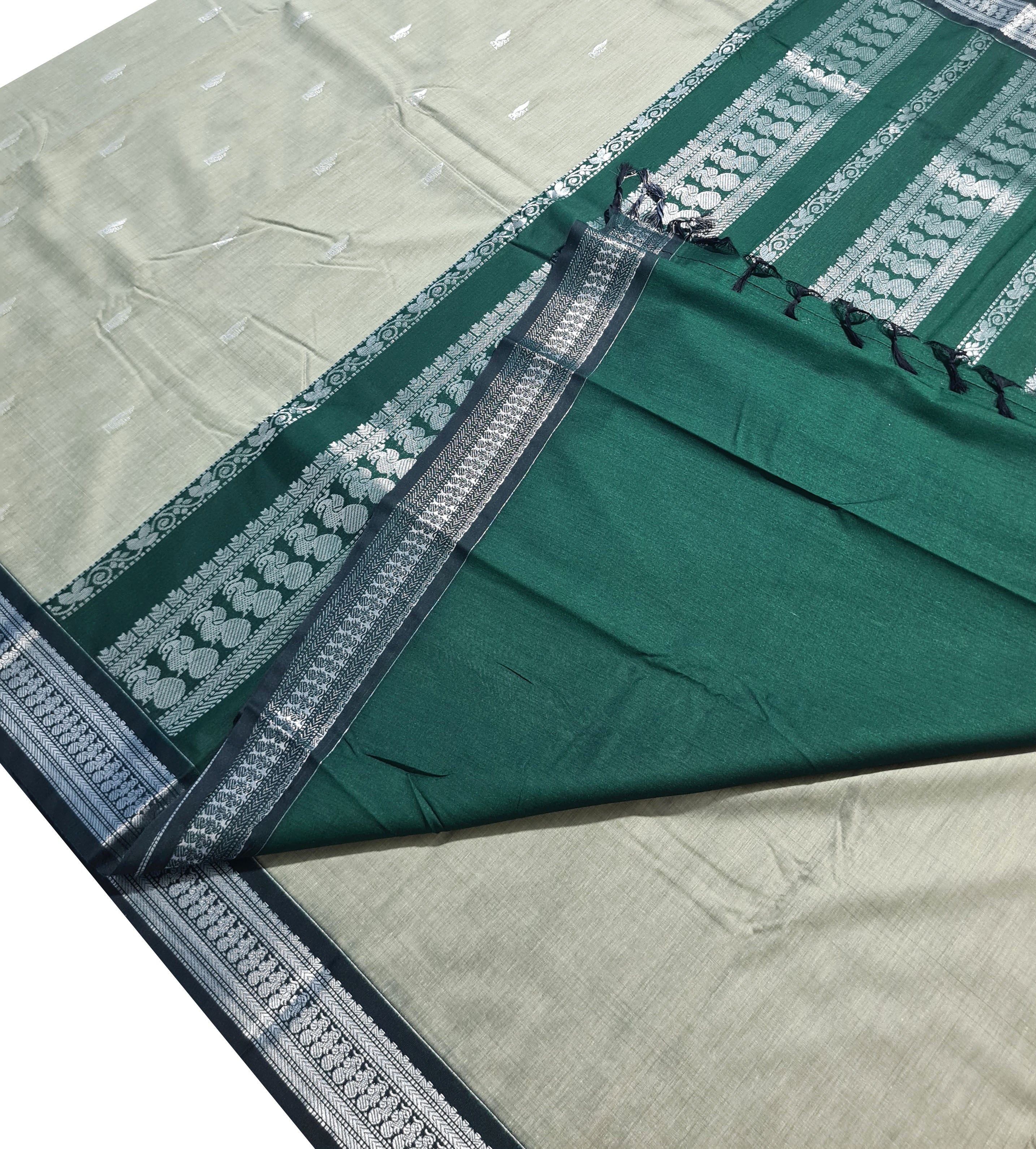 Vairaoosi Agarlic Cotton Silk Sarees
