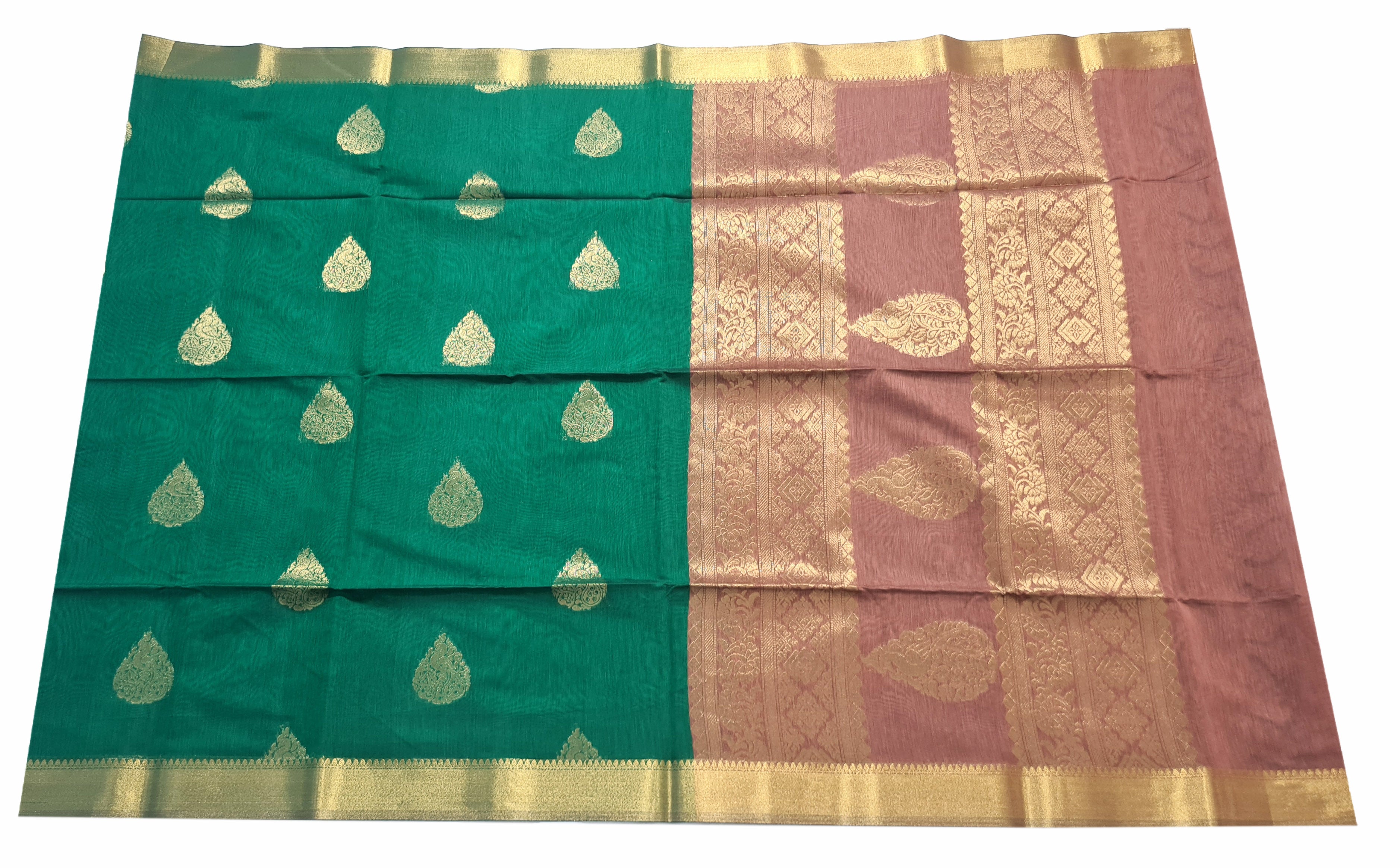 Contrast Cotton sarees