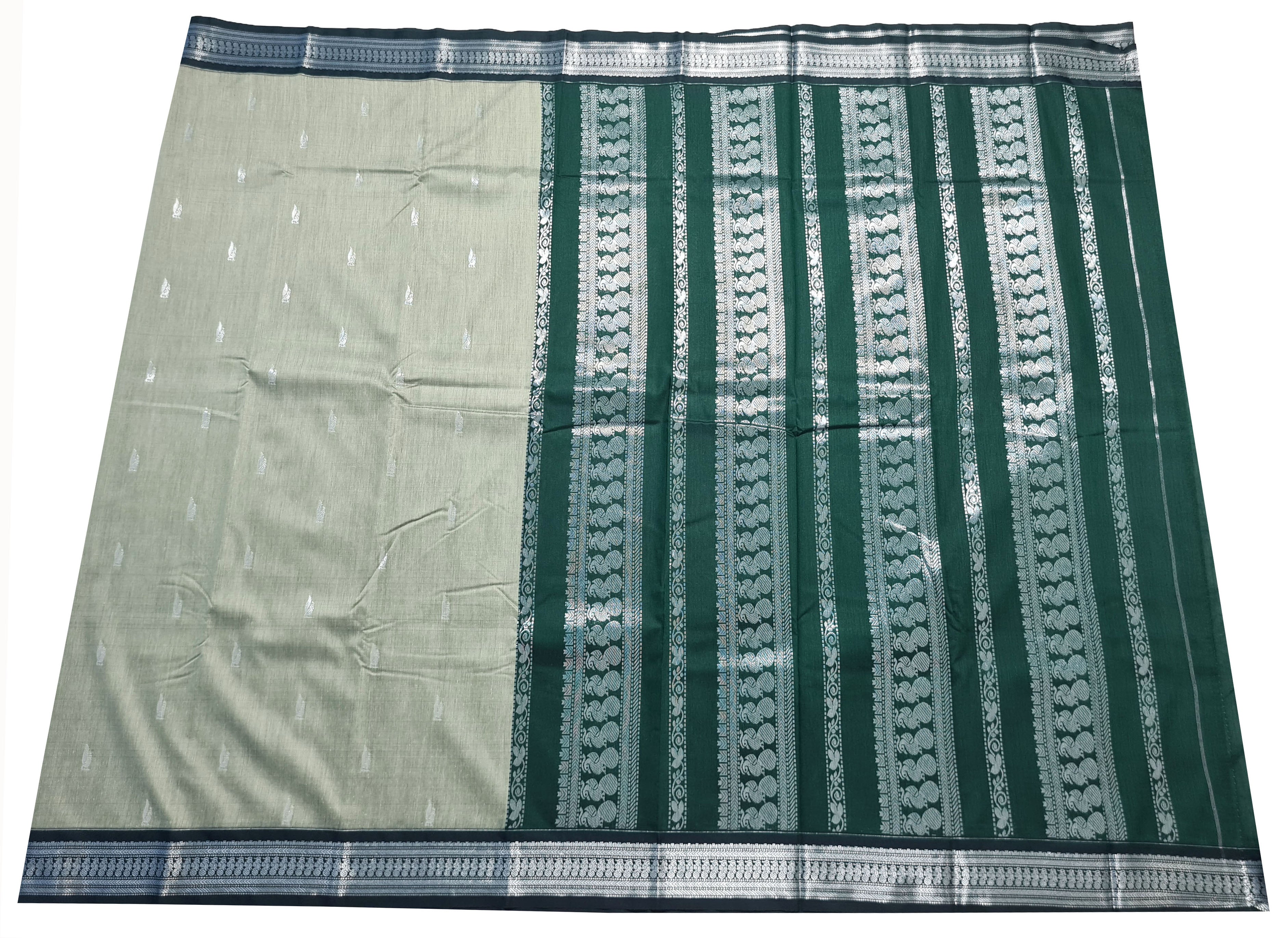 Vairaoosi Agarlic Cotton Silk Sarees