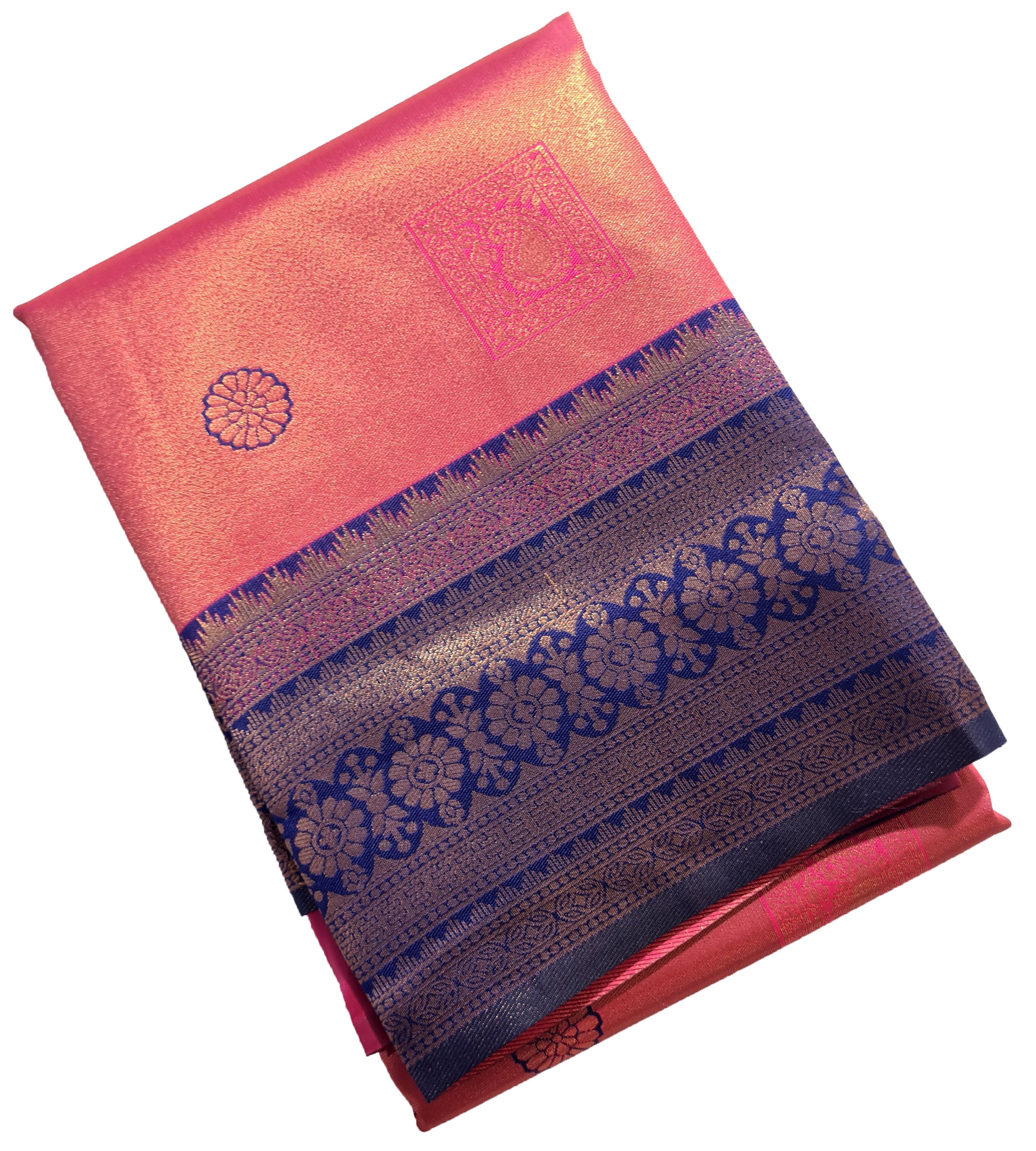 Antique Zari Butta Silk Saree