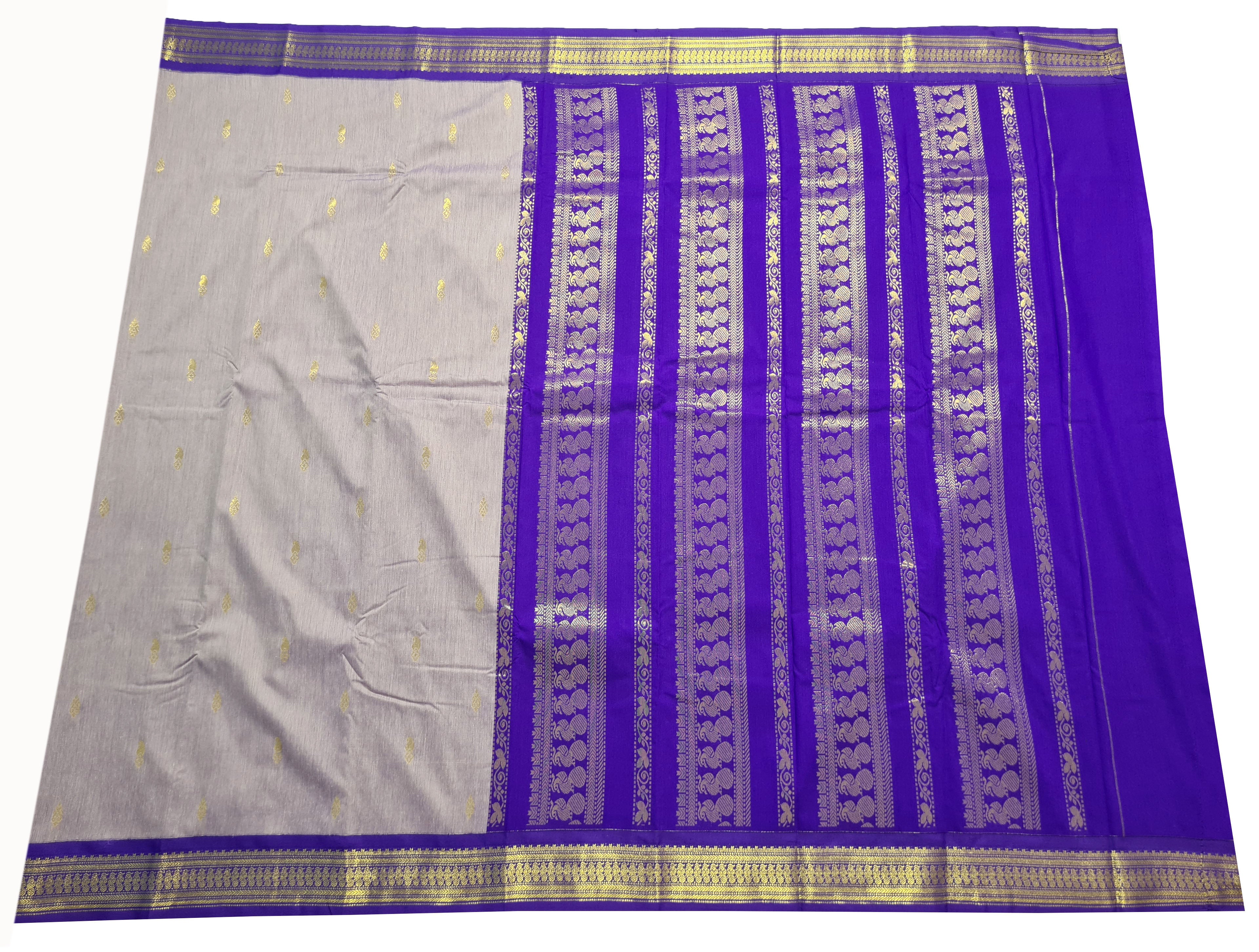 Vairaoosi Agarlic Cotton Silk Sarees