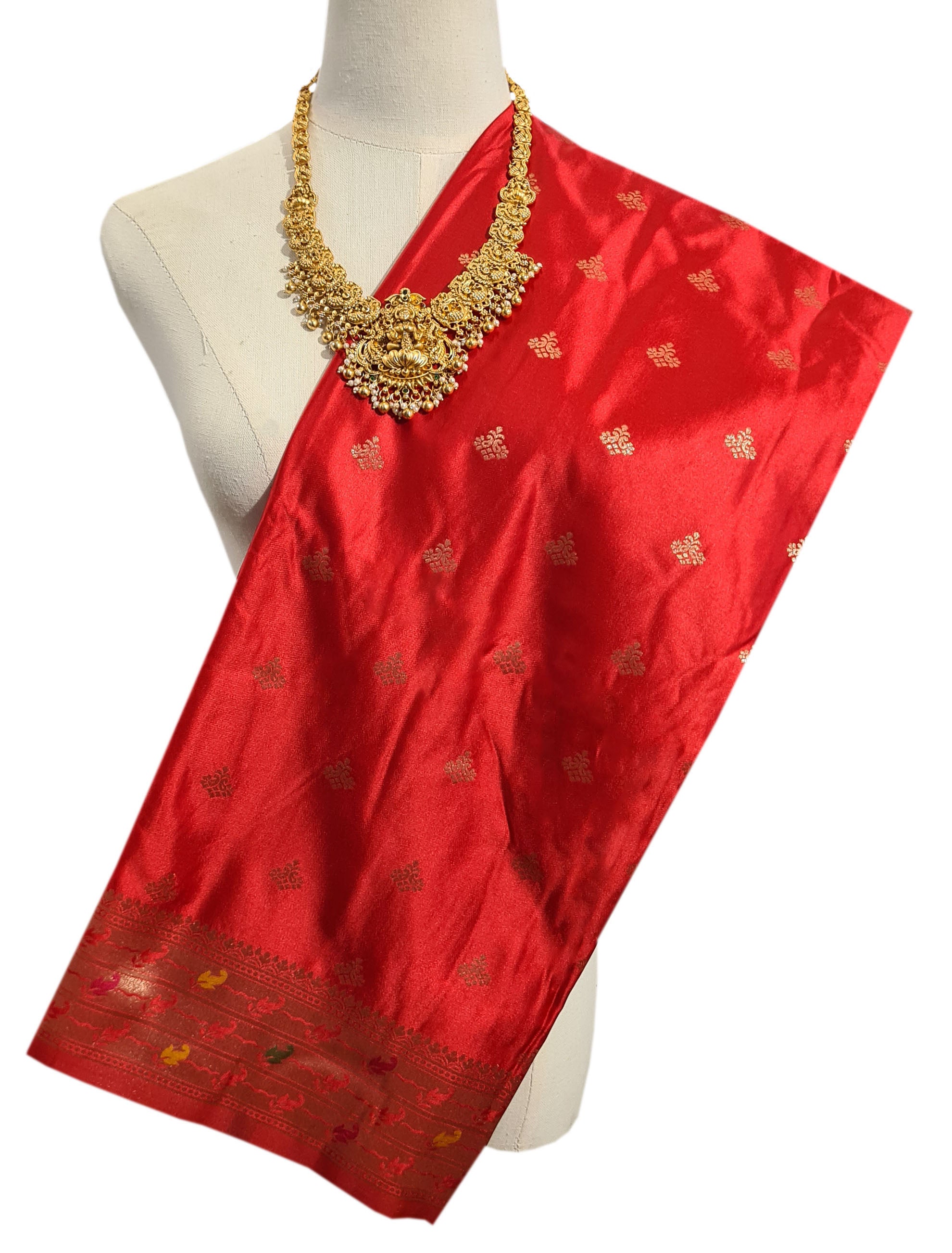 Bengaluru Crape Antic Silk Meena Sarees