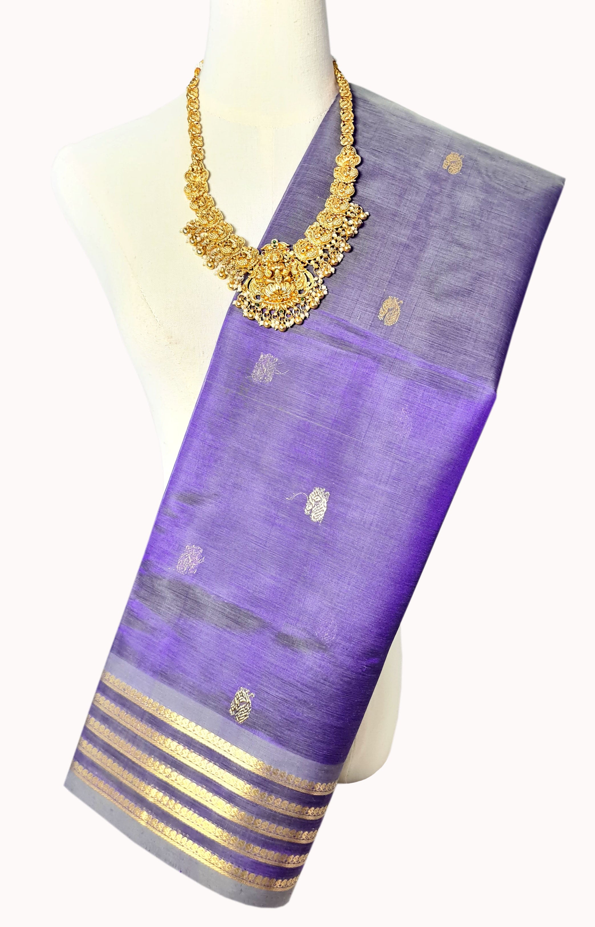 Kanchipuram Pure Silk Cotton Saree