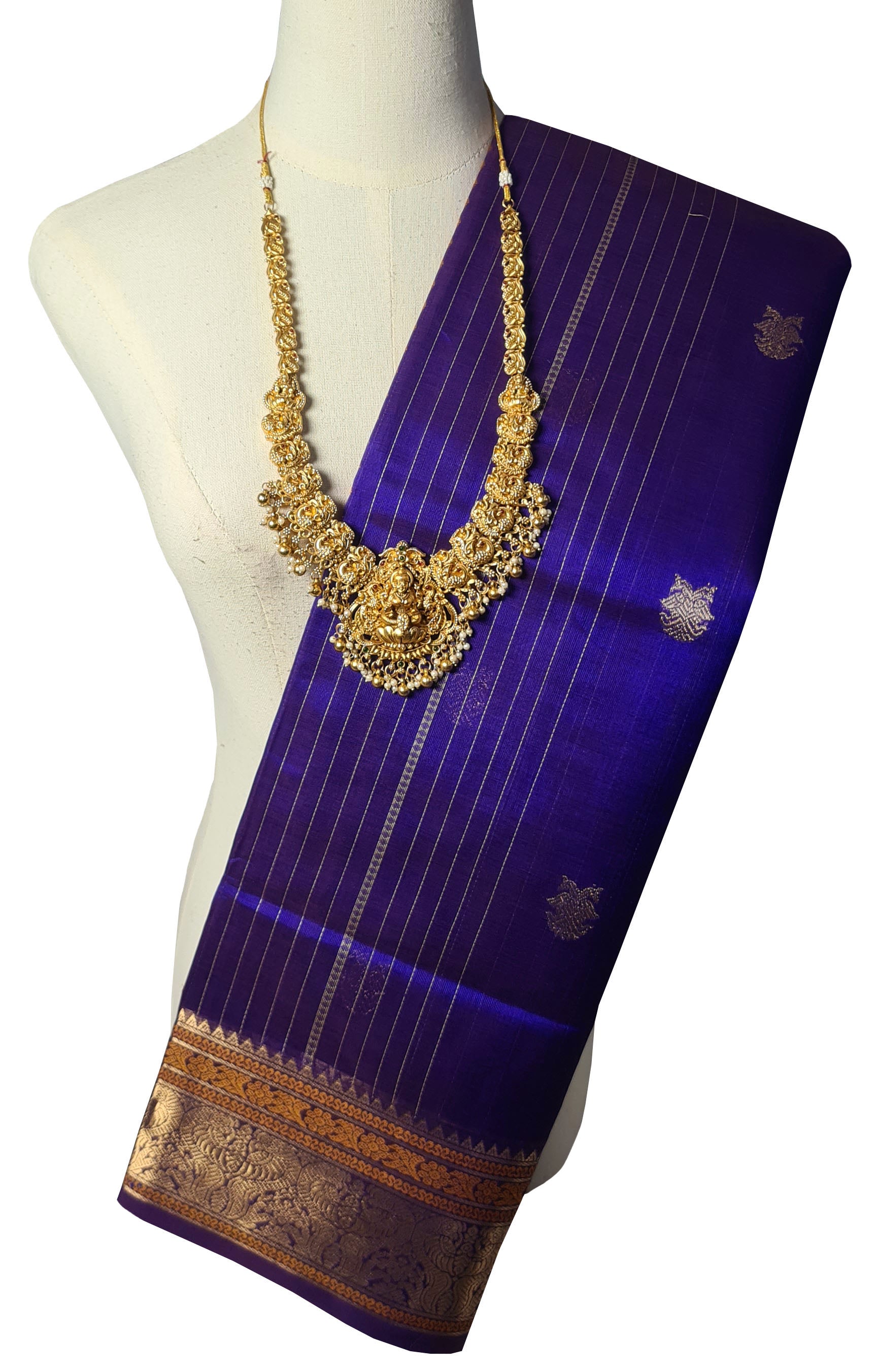Kanchipuram Pure Silk Cotton Saree