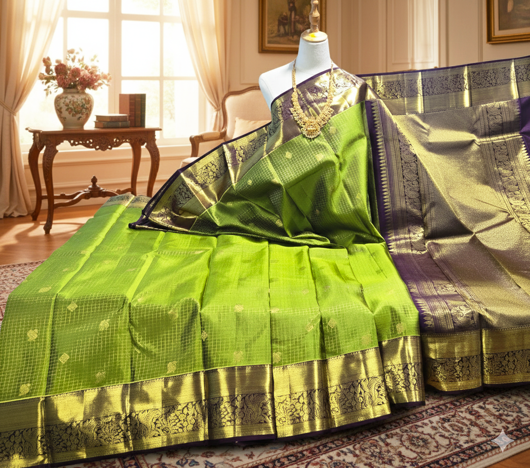 Kanchipuram Pure Silk Saree