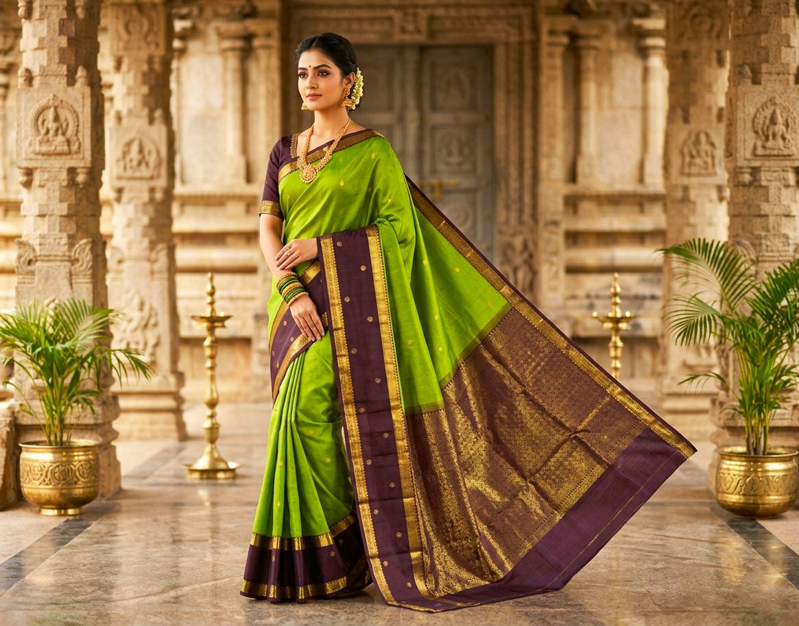 Kanchipuram Pure Silk Saree
