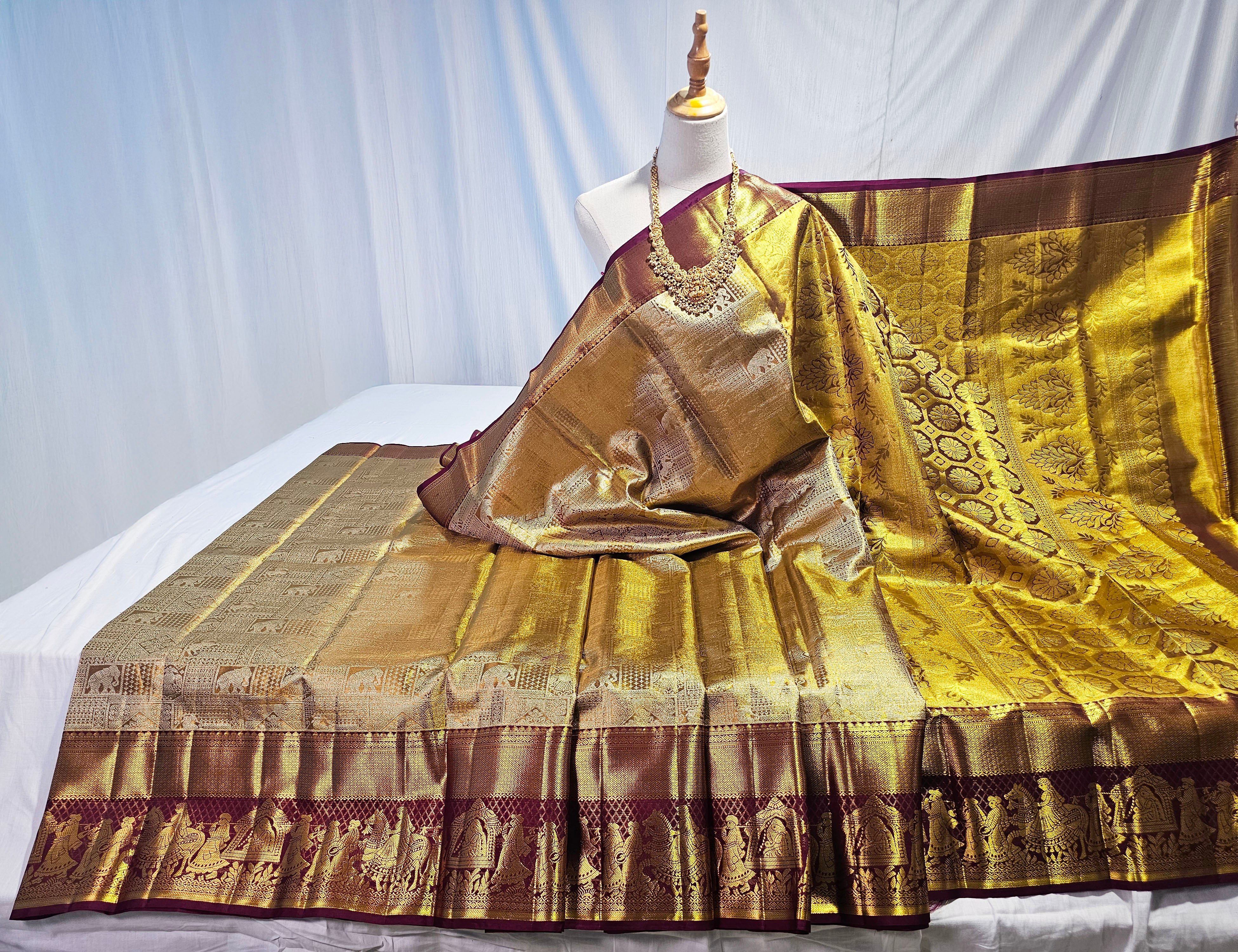 Kanchipuram Pure Silk Saree