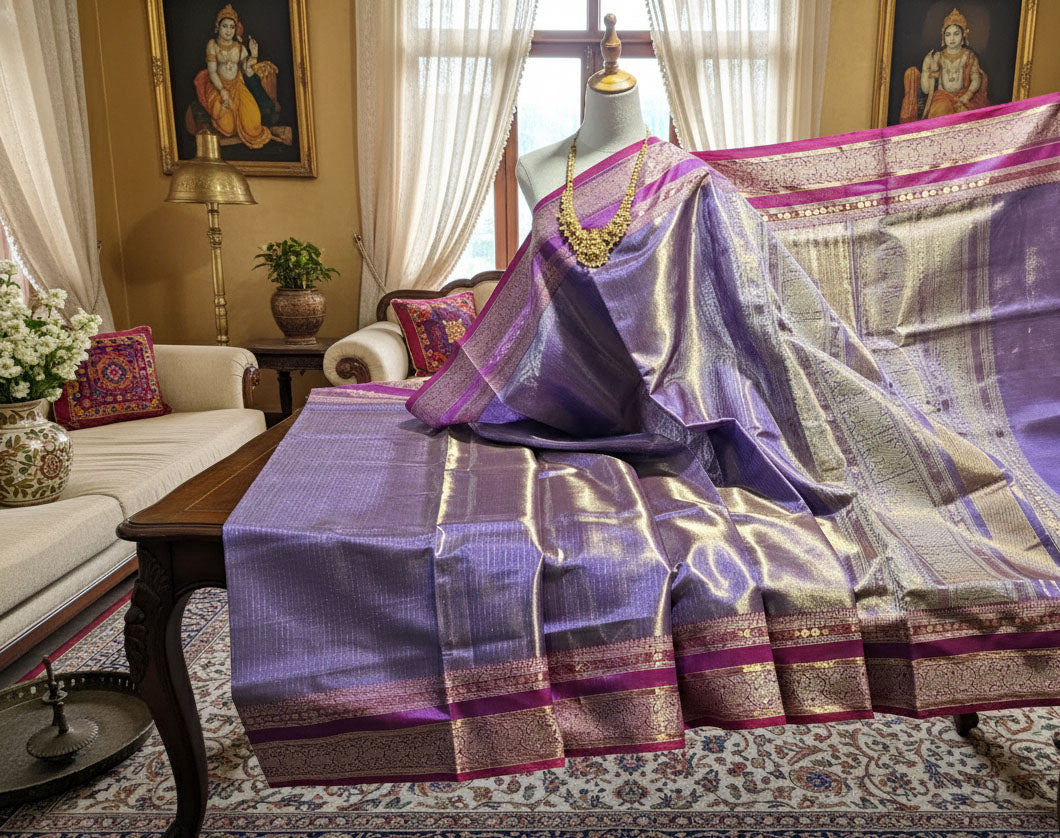 Kanchipuram Pure Silk Cotton Saree