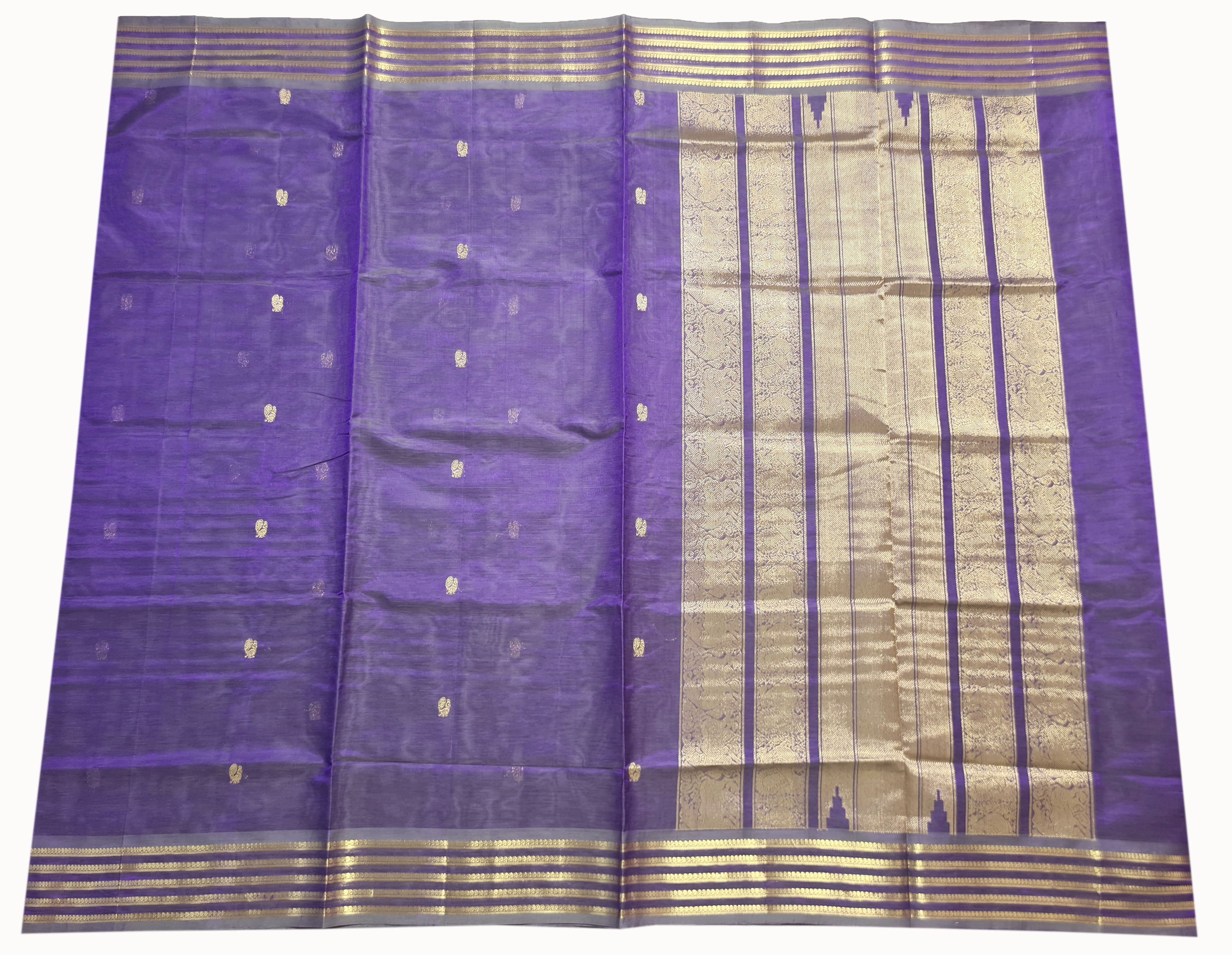 Kanchipuram Pure Silk Cotton Saree