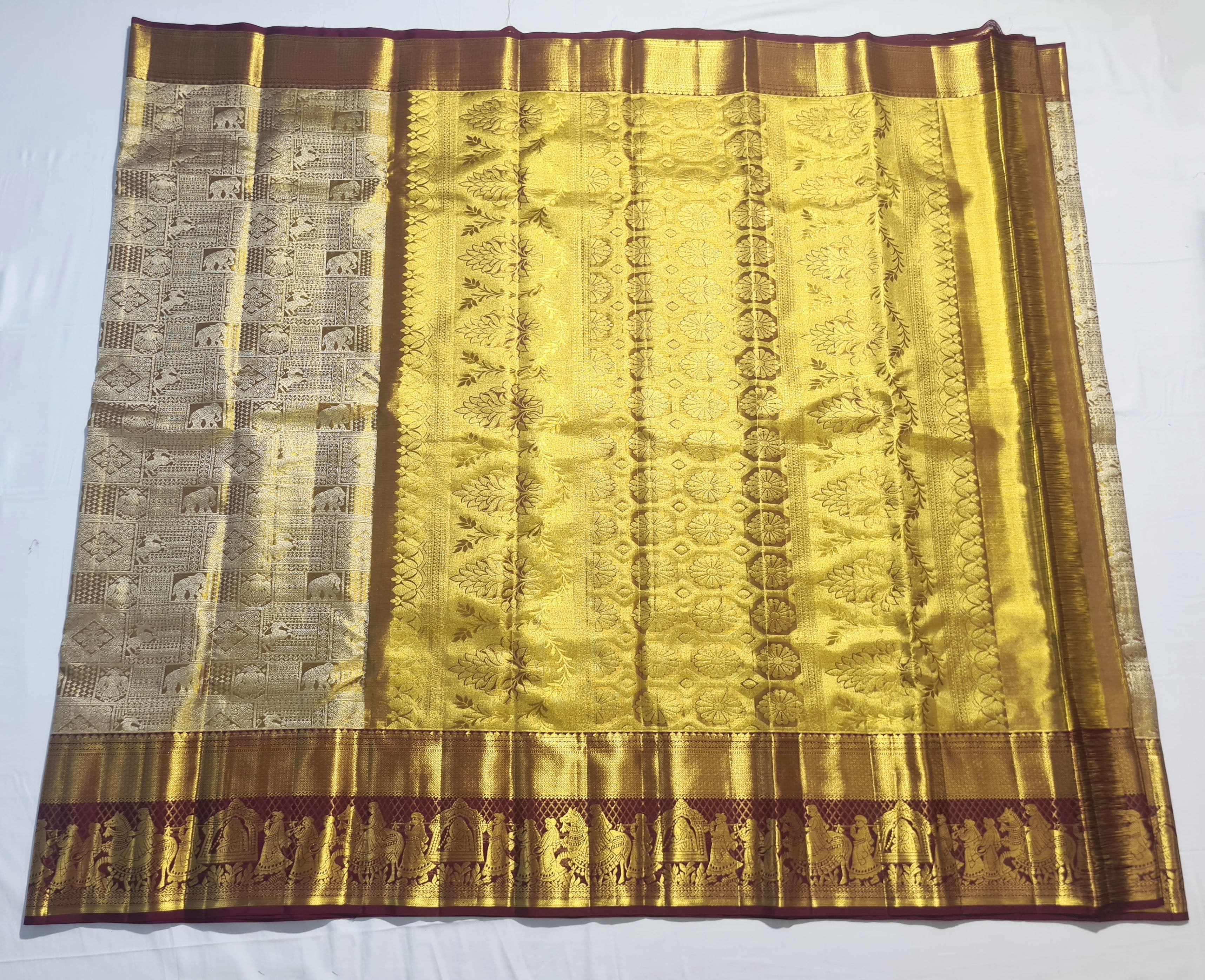 Kanchipuram Pure Silk Saree