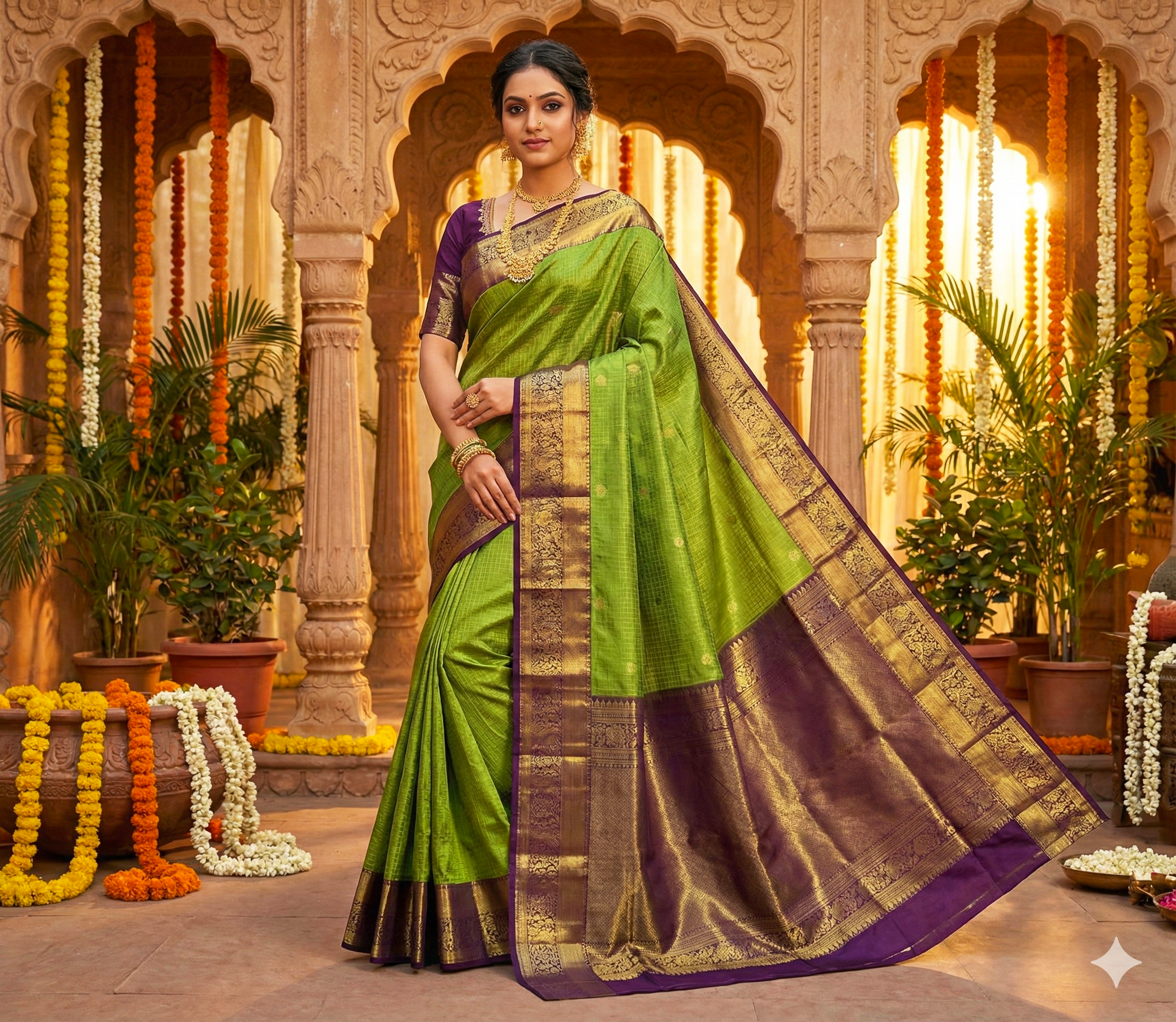 Kanchipuram Pure Silk Saree