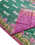 Semi tussar Antic Design Sarees