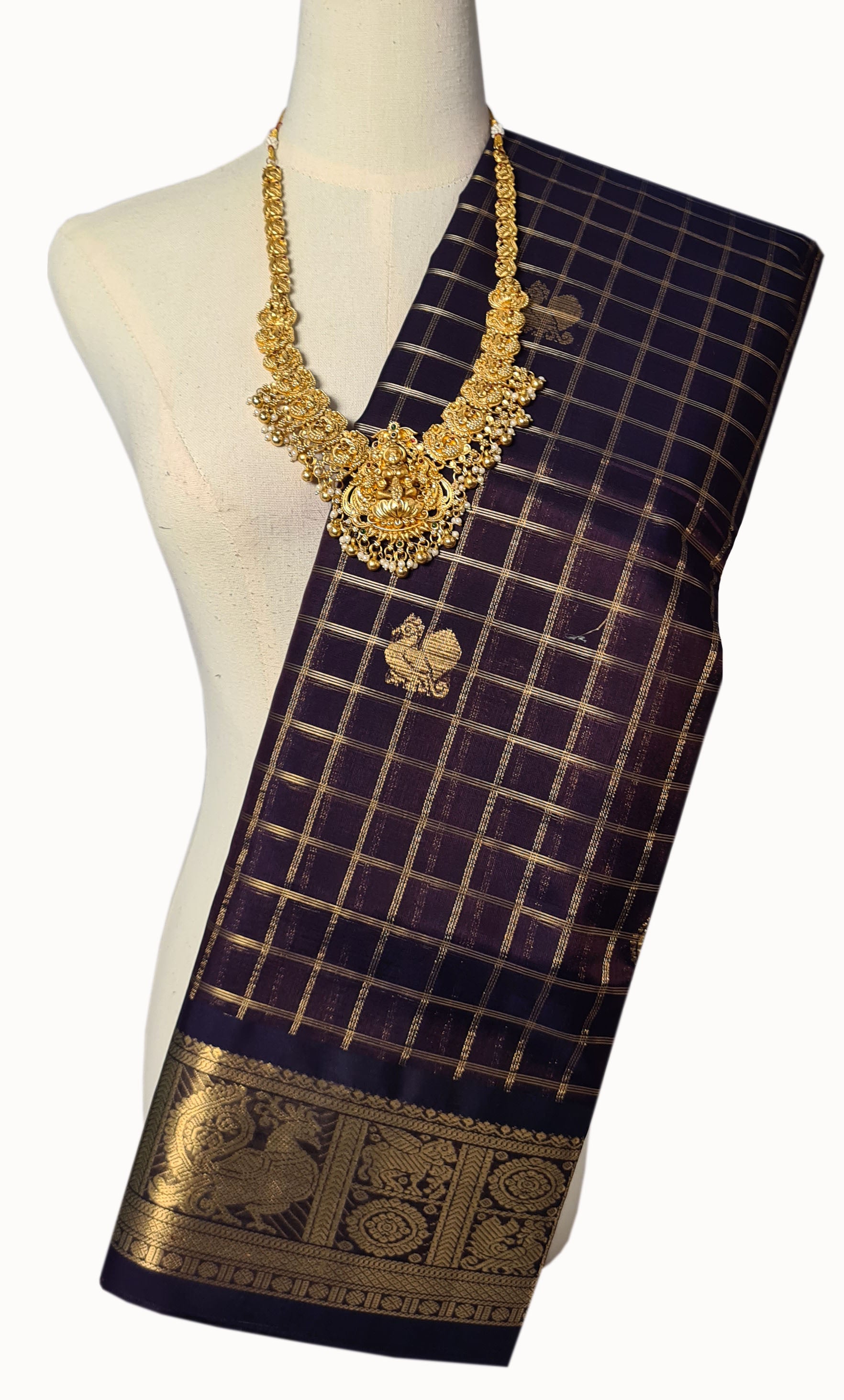 Kanchipuram Pure Silk Cotton Saree