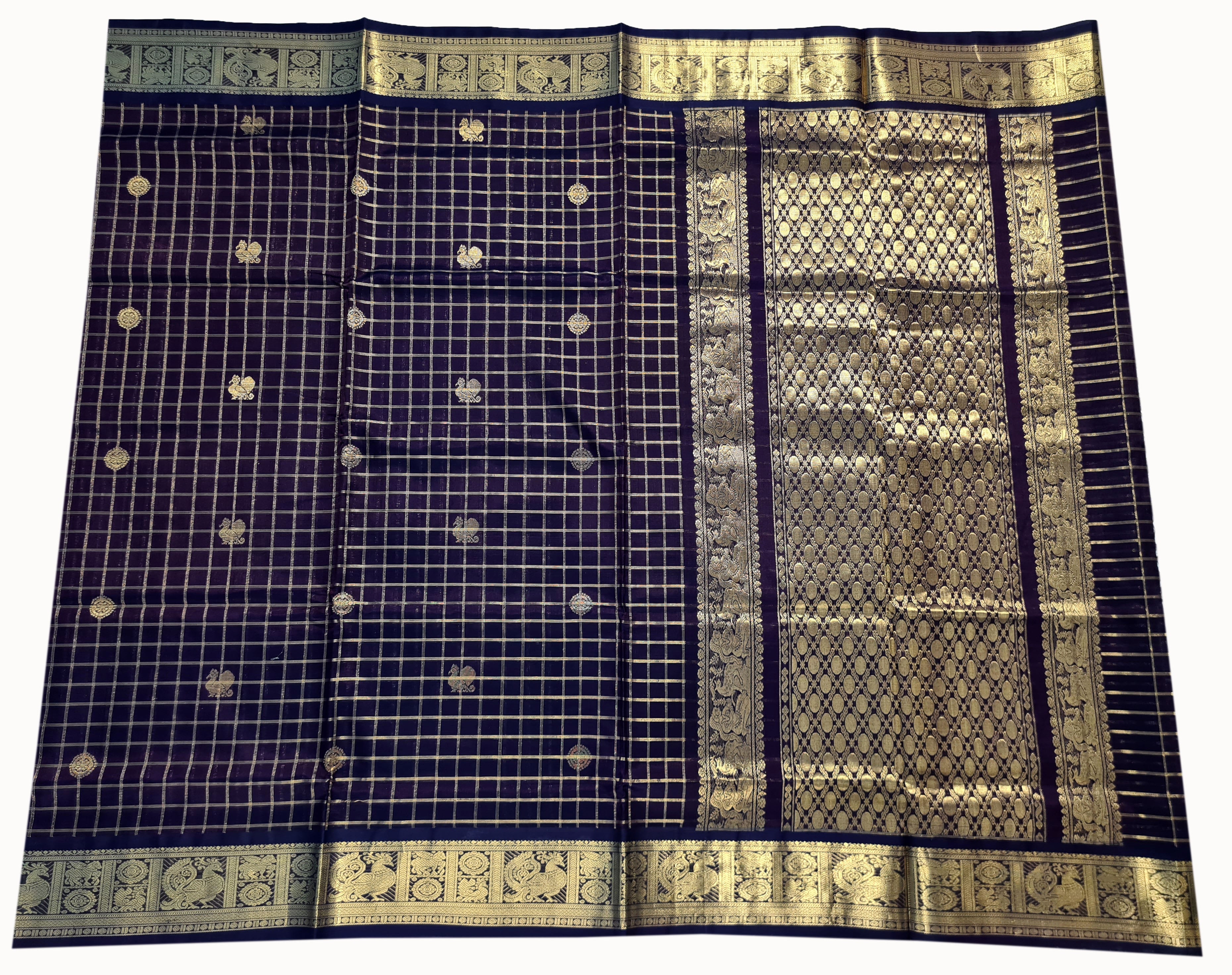 Kanchipuram Pure Silk Cotton Saree