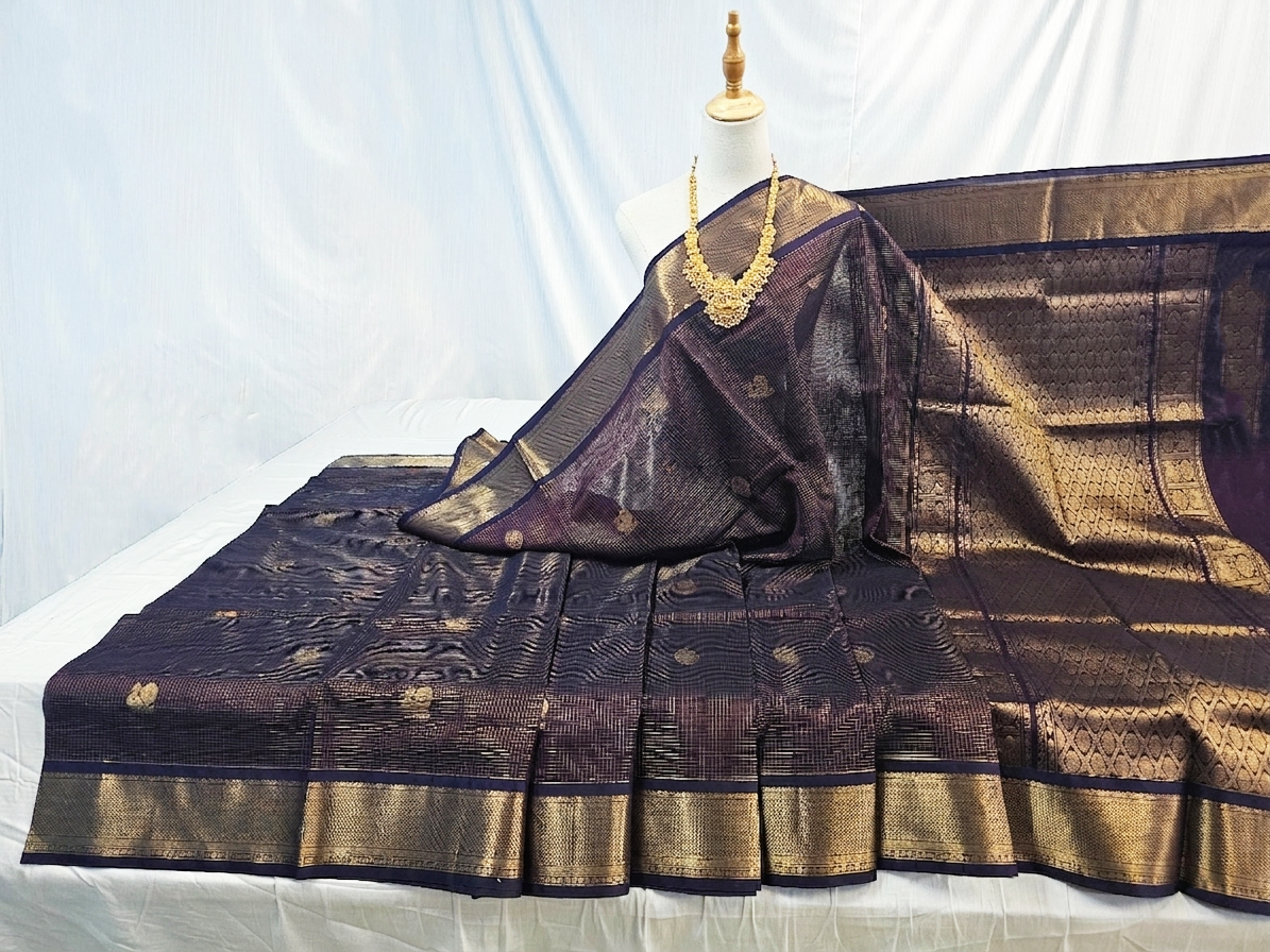 Kanchipuram Pure Silk Cotton Saree