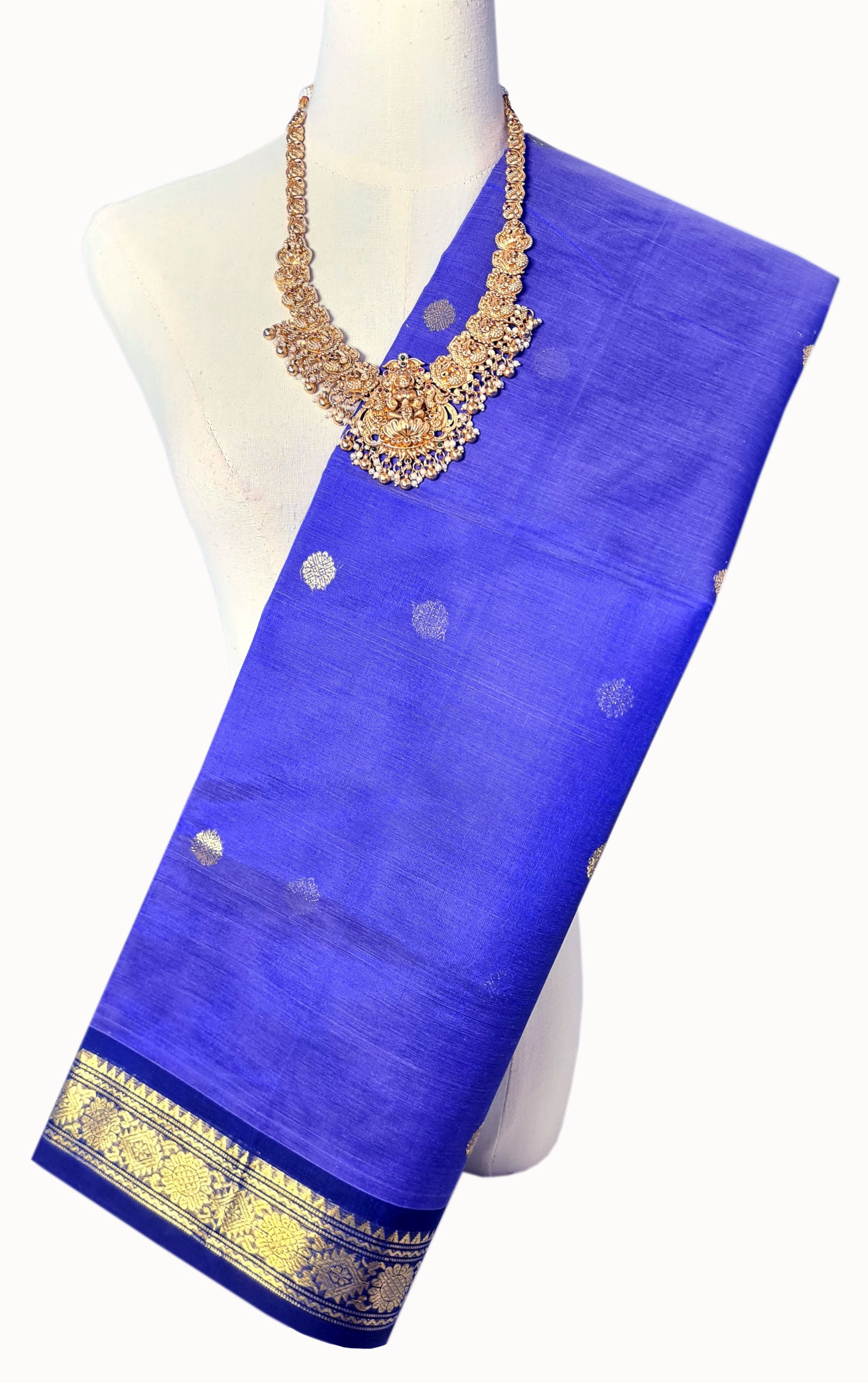 Kanchipuram Pure Silk Cotton Saree
